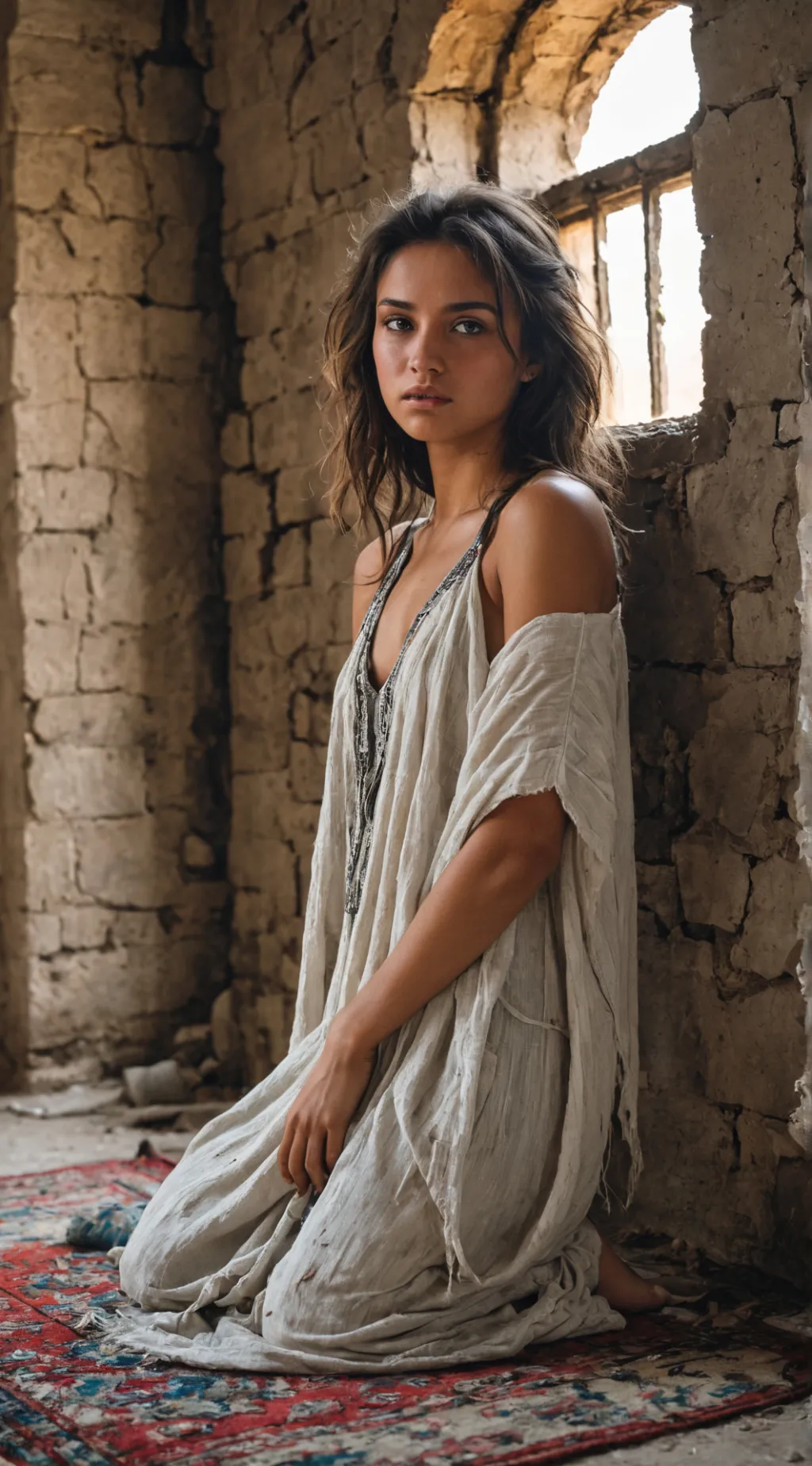 ai character: Shade of the ruins background