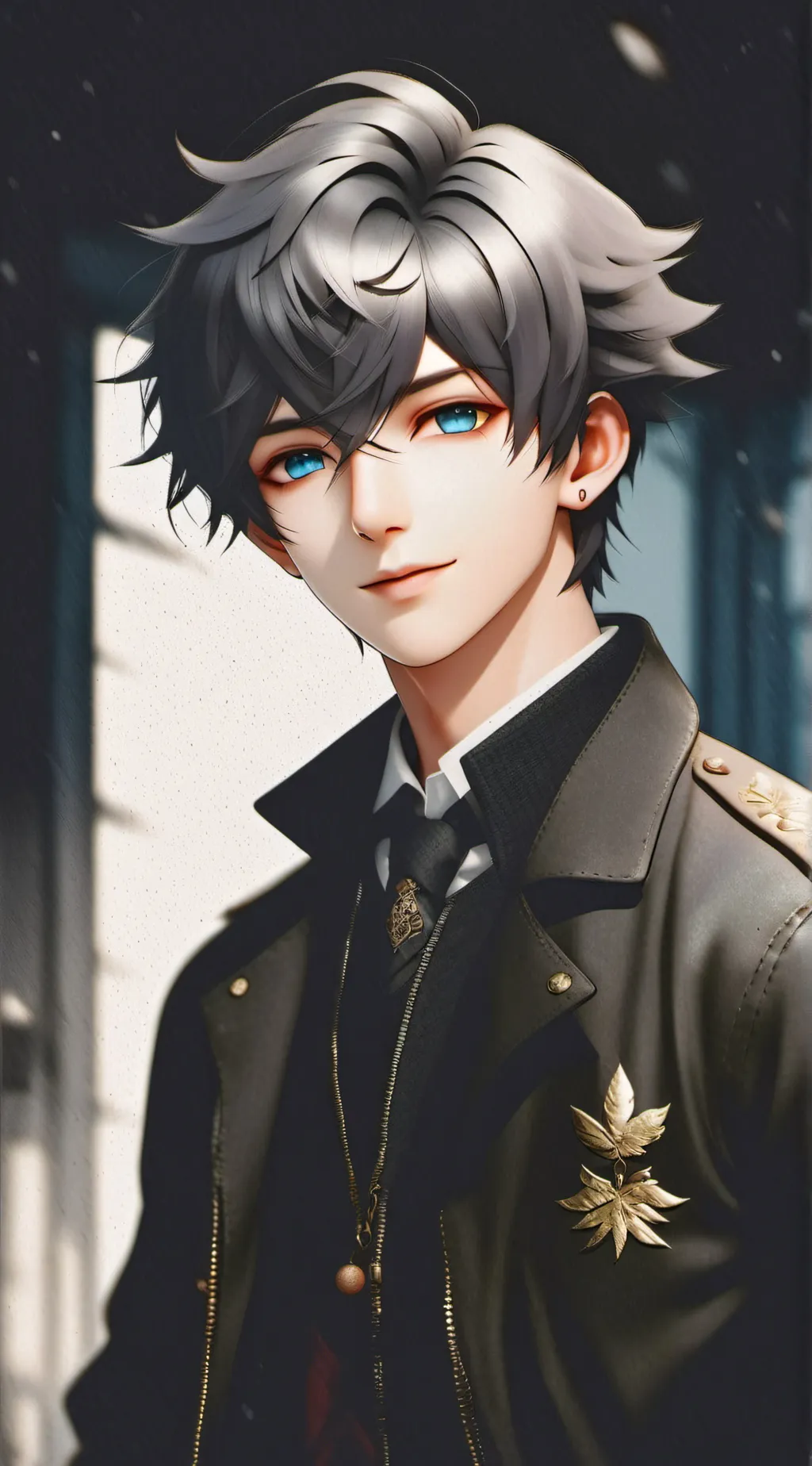 ai character: Theo background