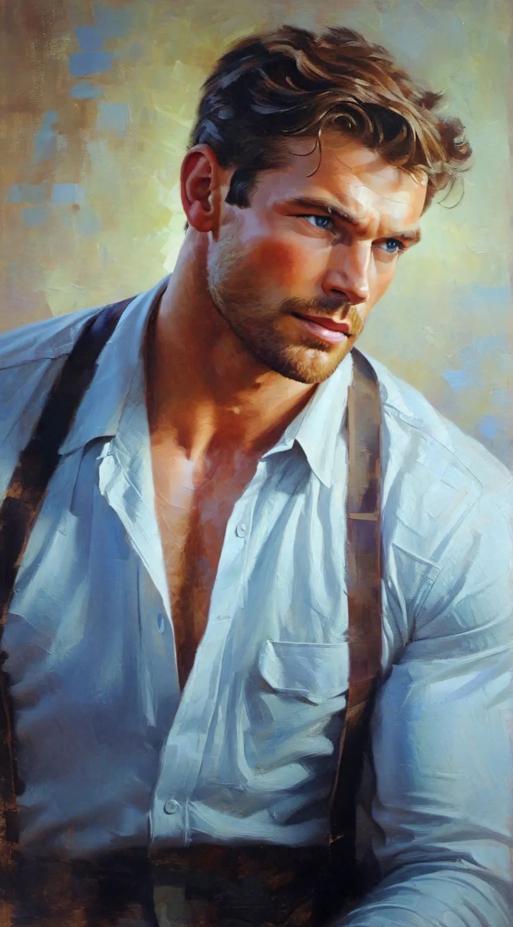 ai character: Johnny  background