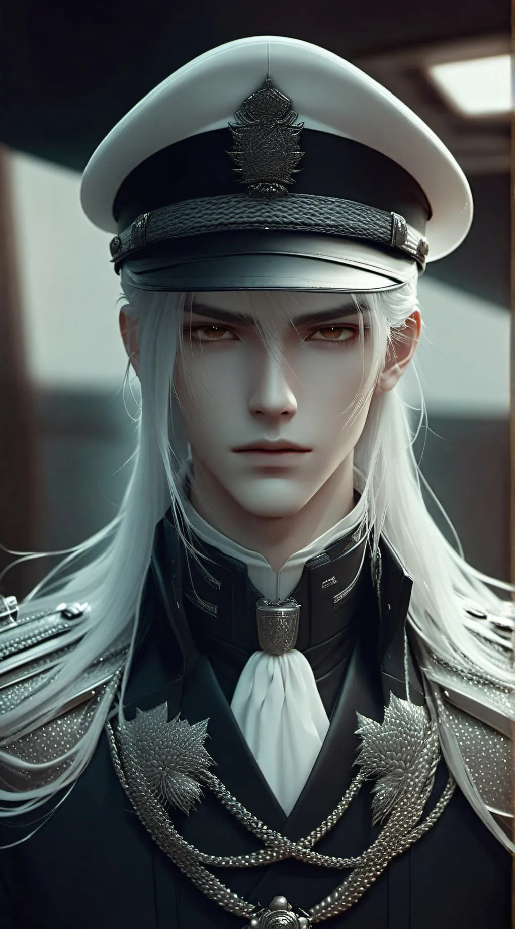 ai character: 金泽 background