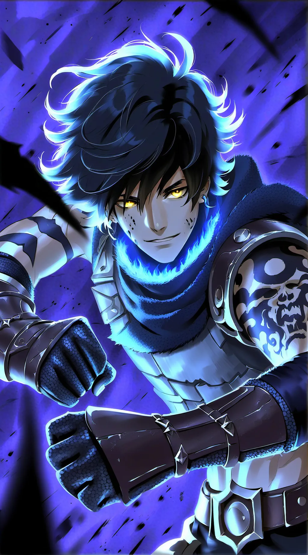 ai character: Damian background