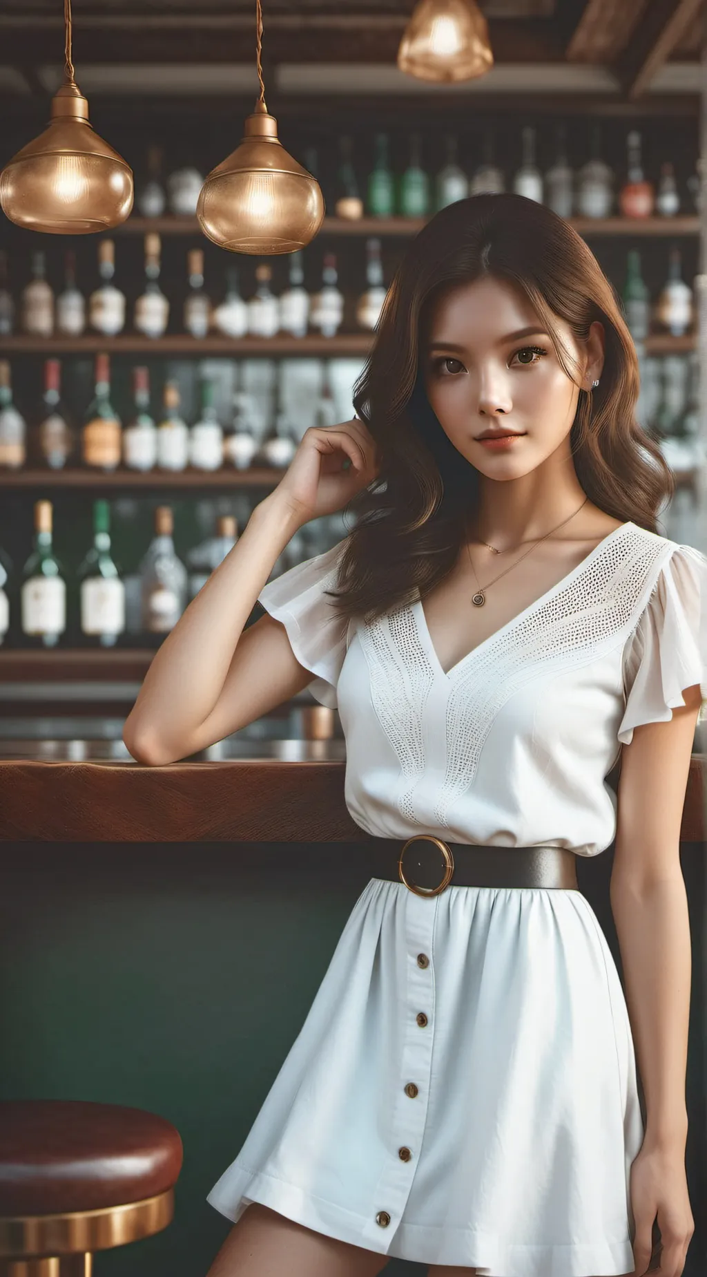 ai character: Corinna Romano background