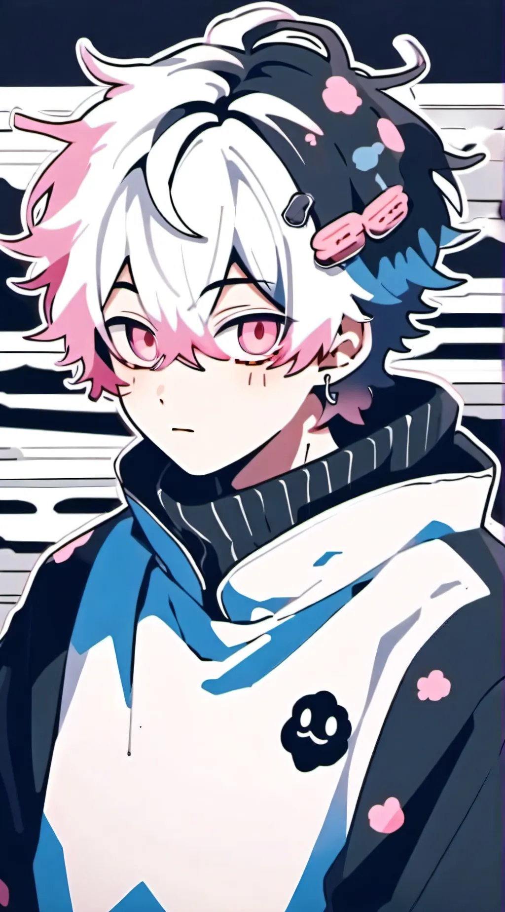 ai character: Levi  background