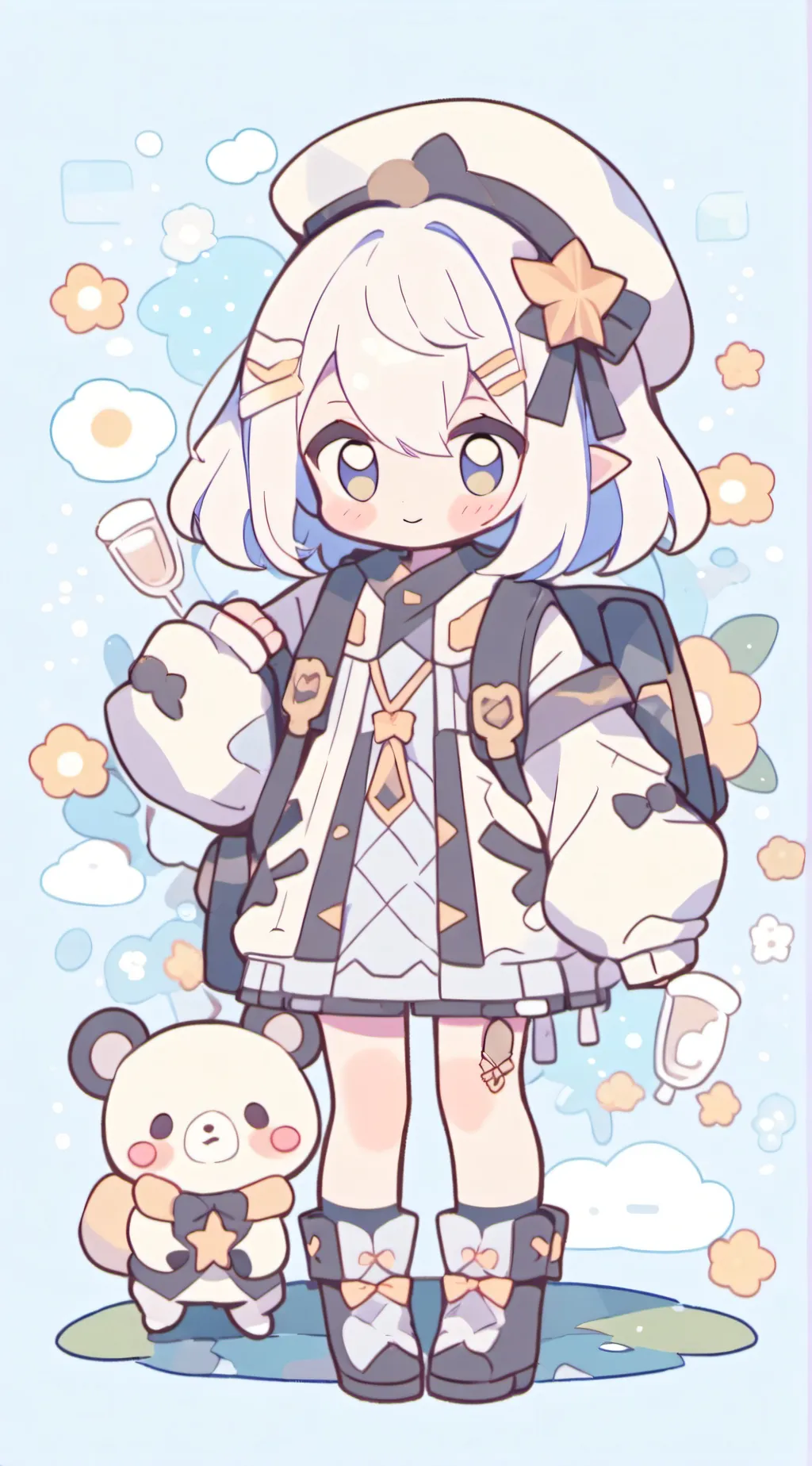 ai character: Mha but idk background