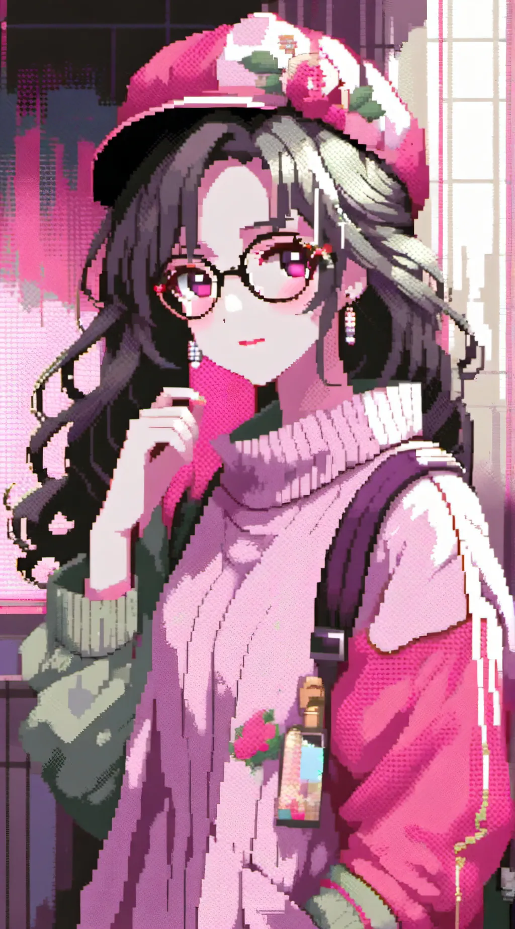 ai character: ugly pick me background