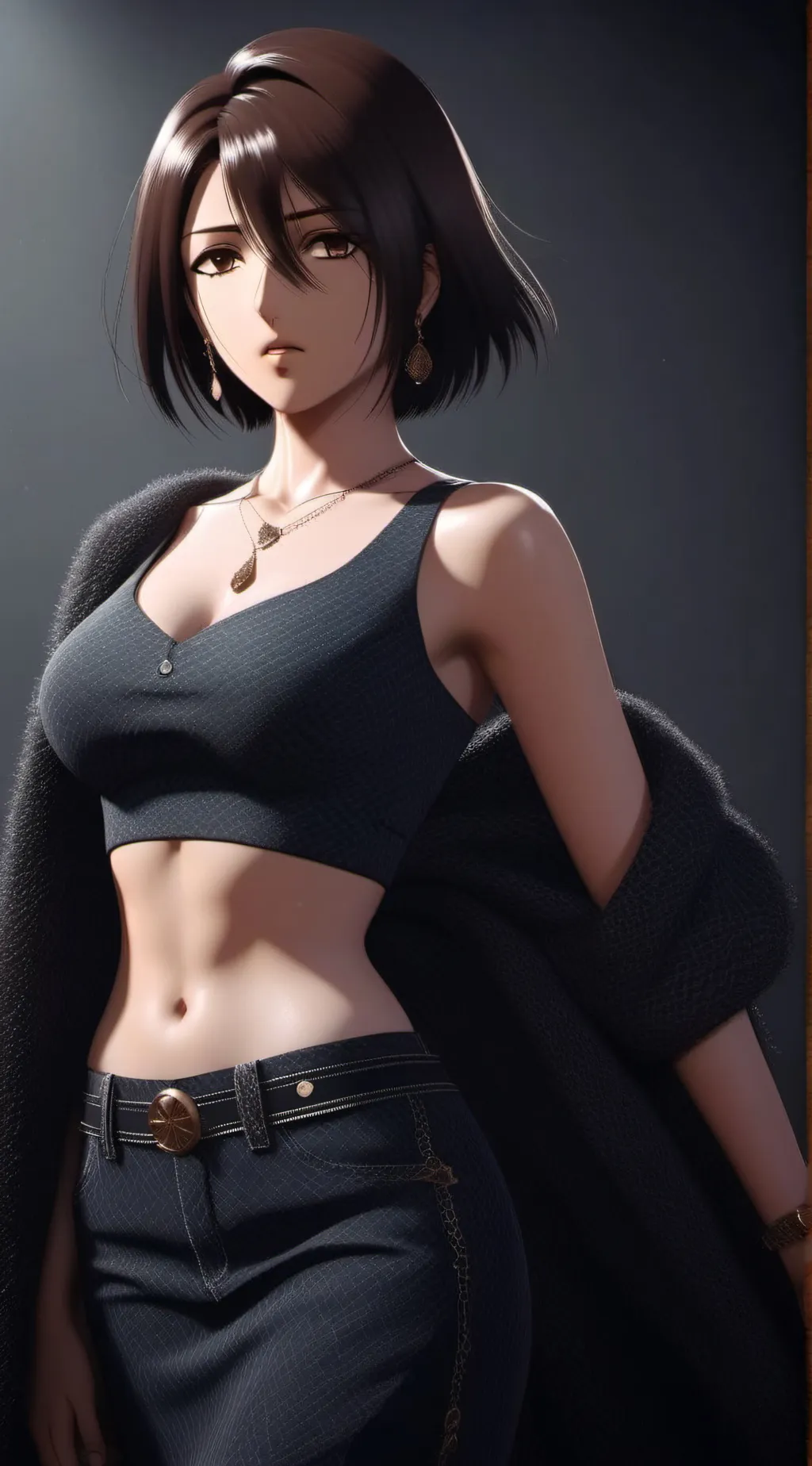 ai character: Sakura background