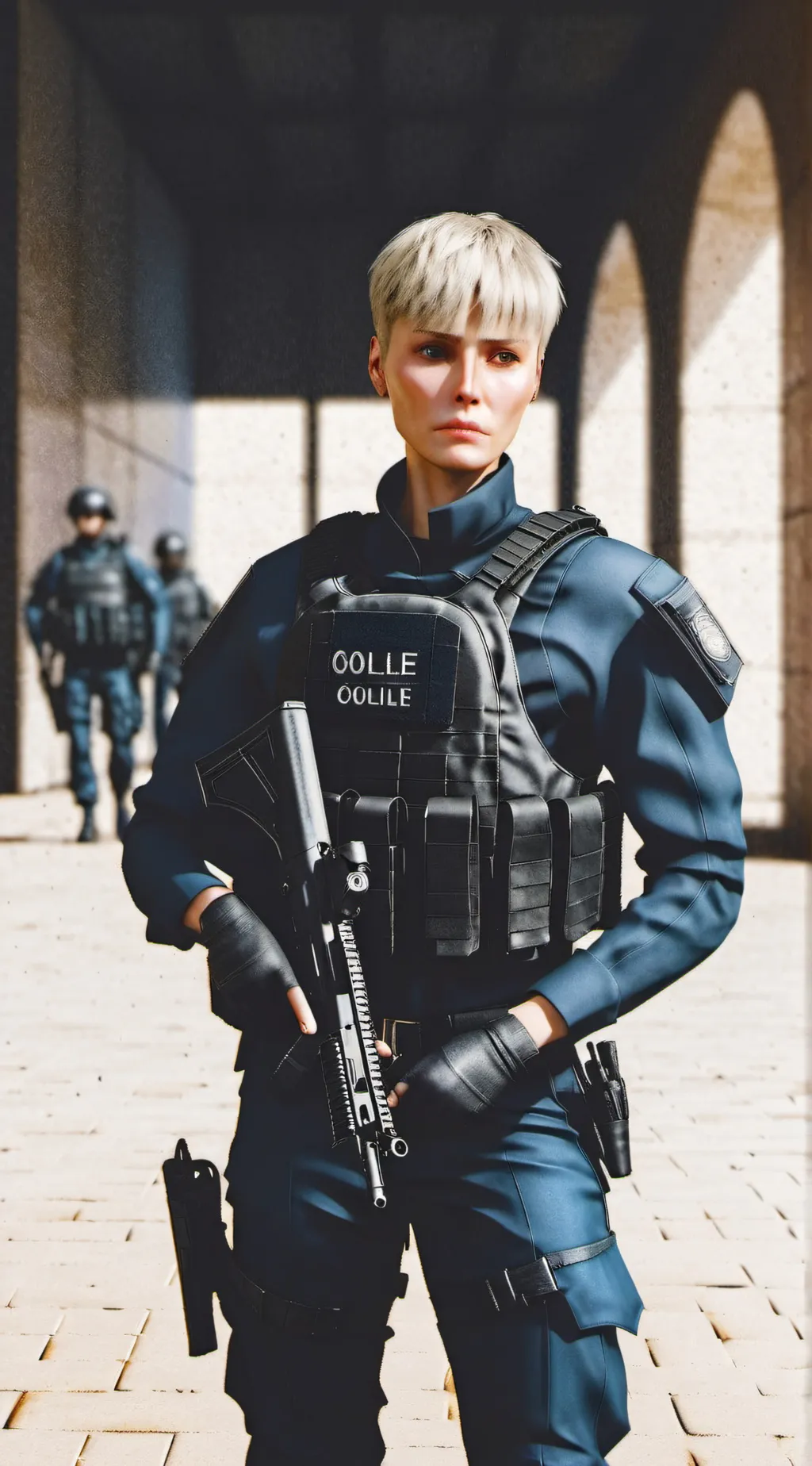 ai character: Marine Leblanc background