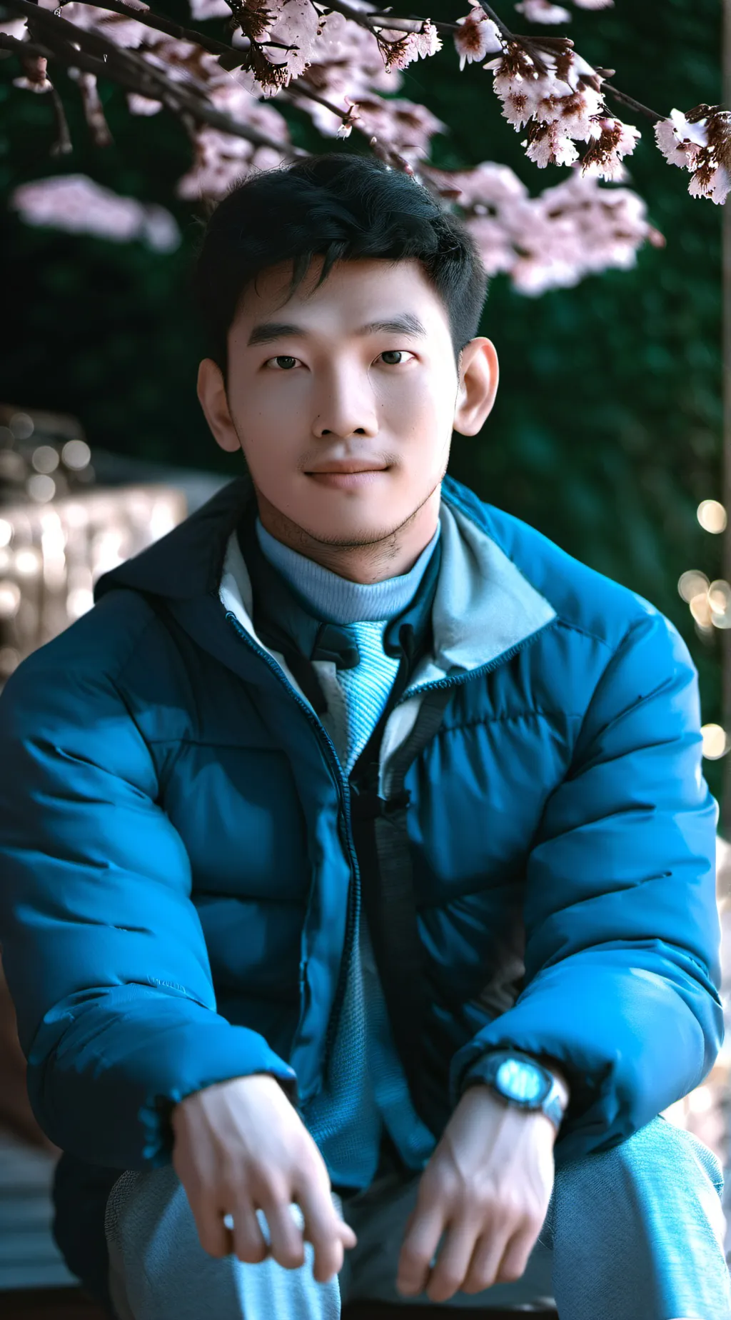 ai character: Simon  background