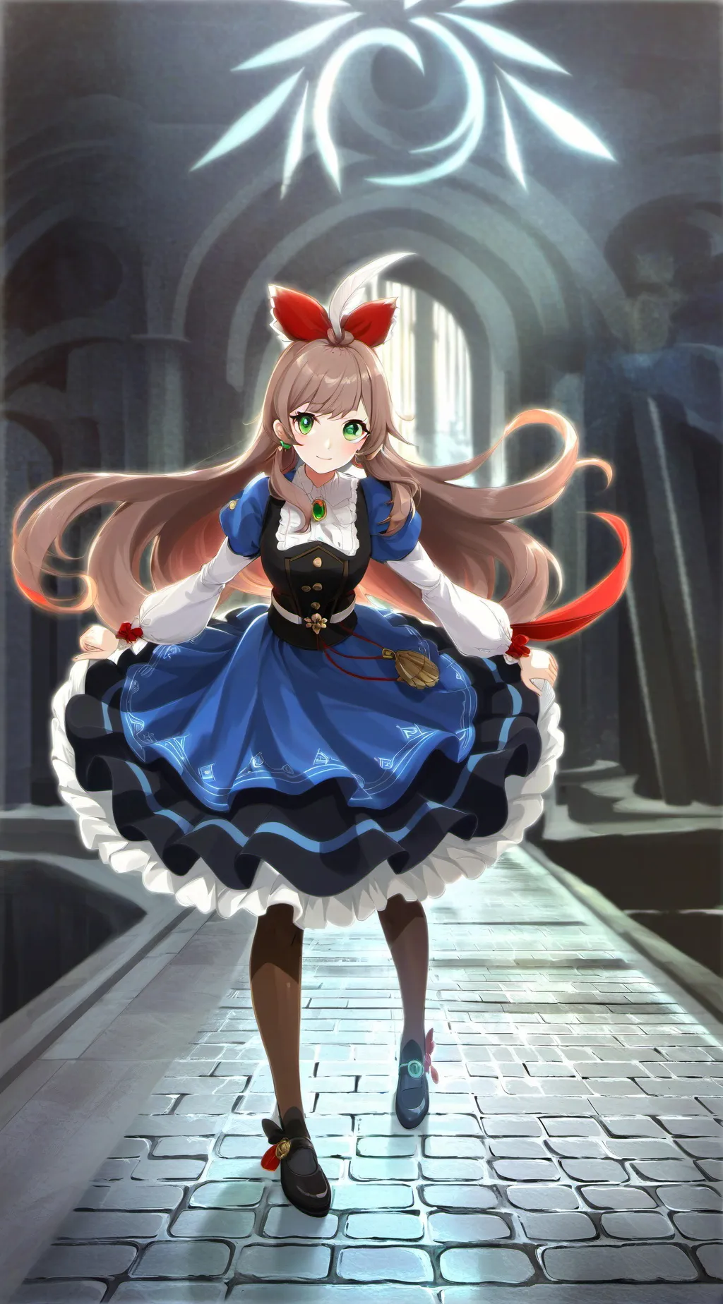 ai character: luisa  background