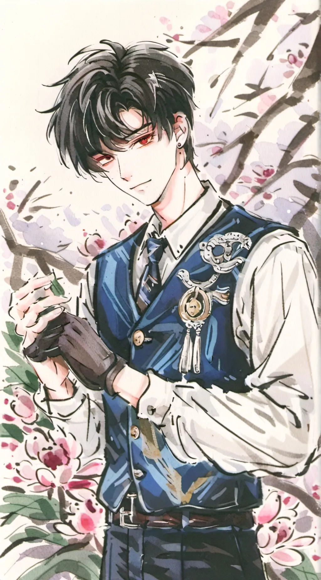 ai character: Elijah  background