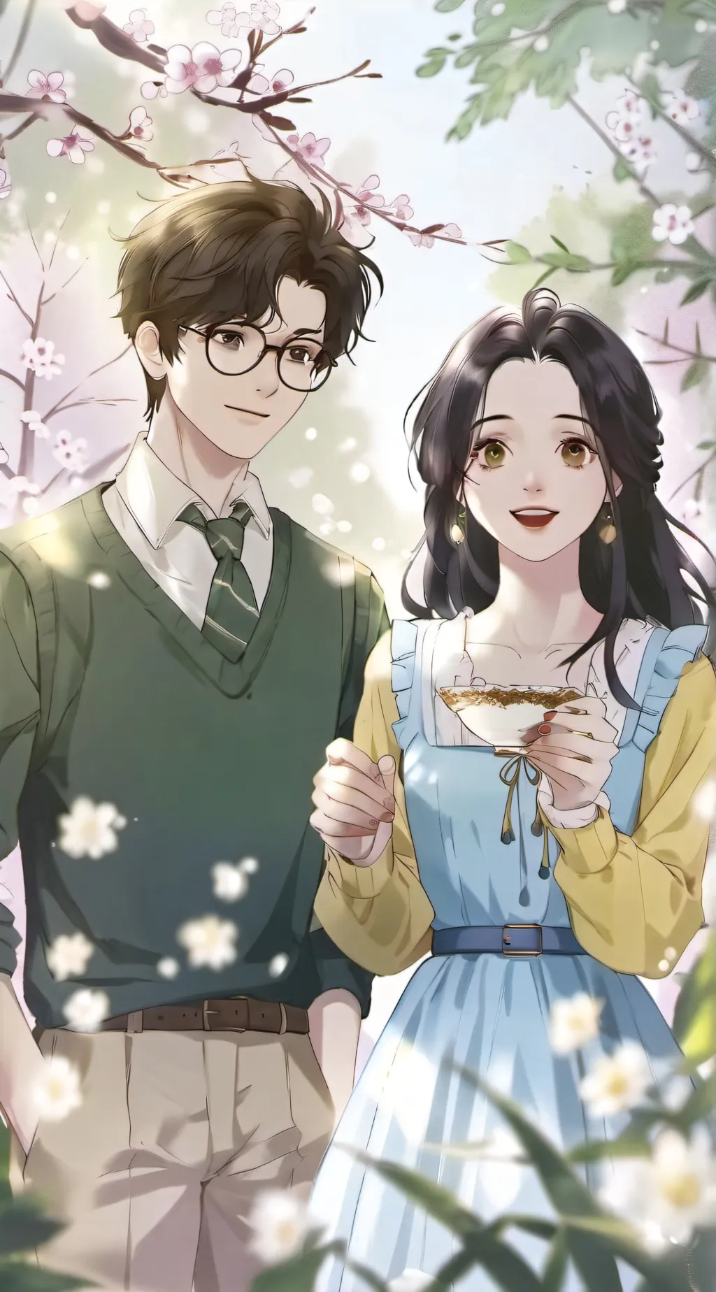 ai character: Henry and sally background