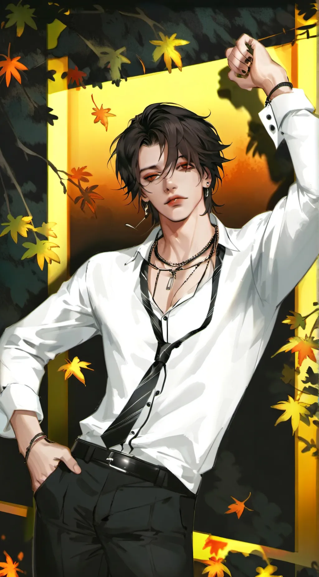 ai character: Max background