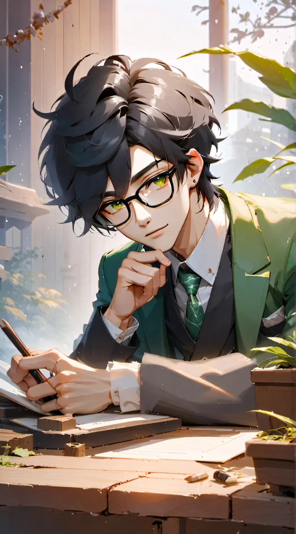 ai character: Roman background