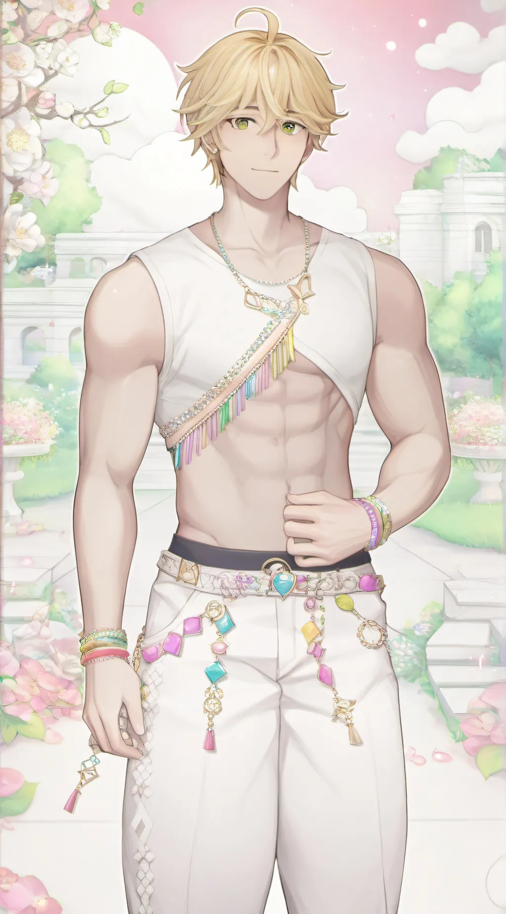 ai character: Leo barker  background