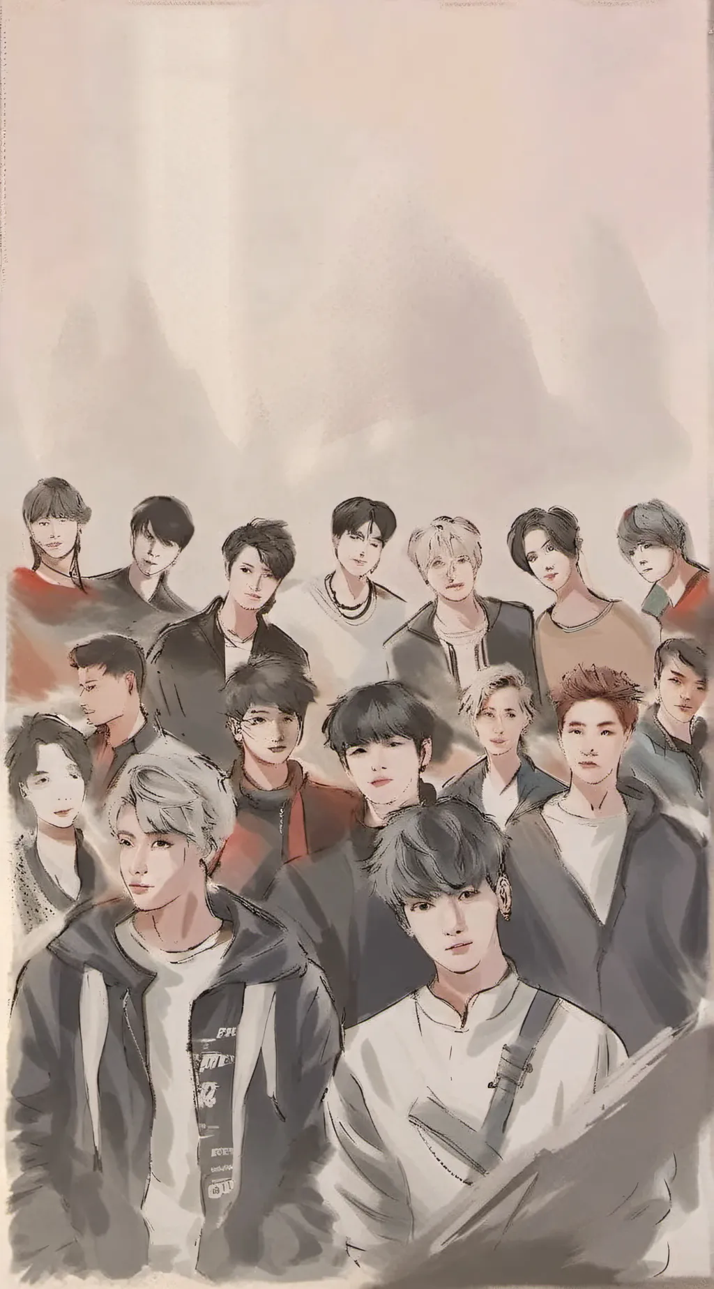 ai character: Seventeen  background