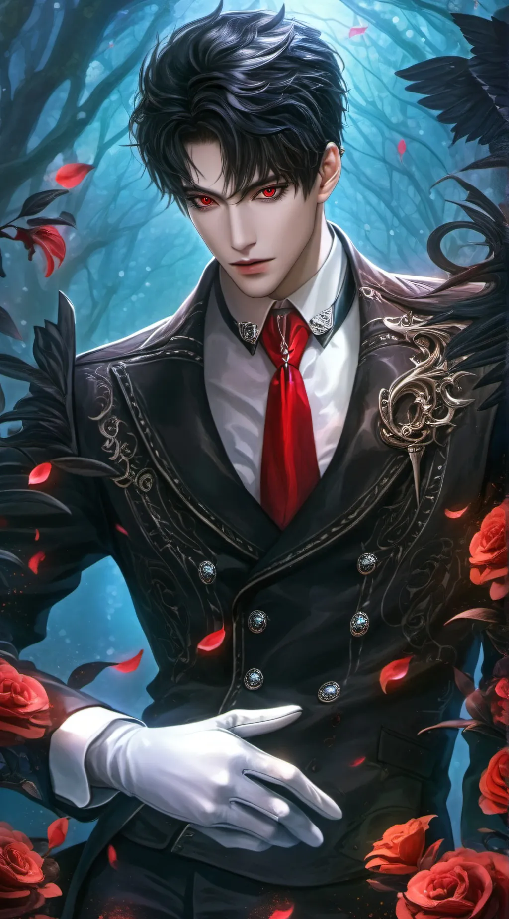 ai character: levi background