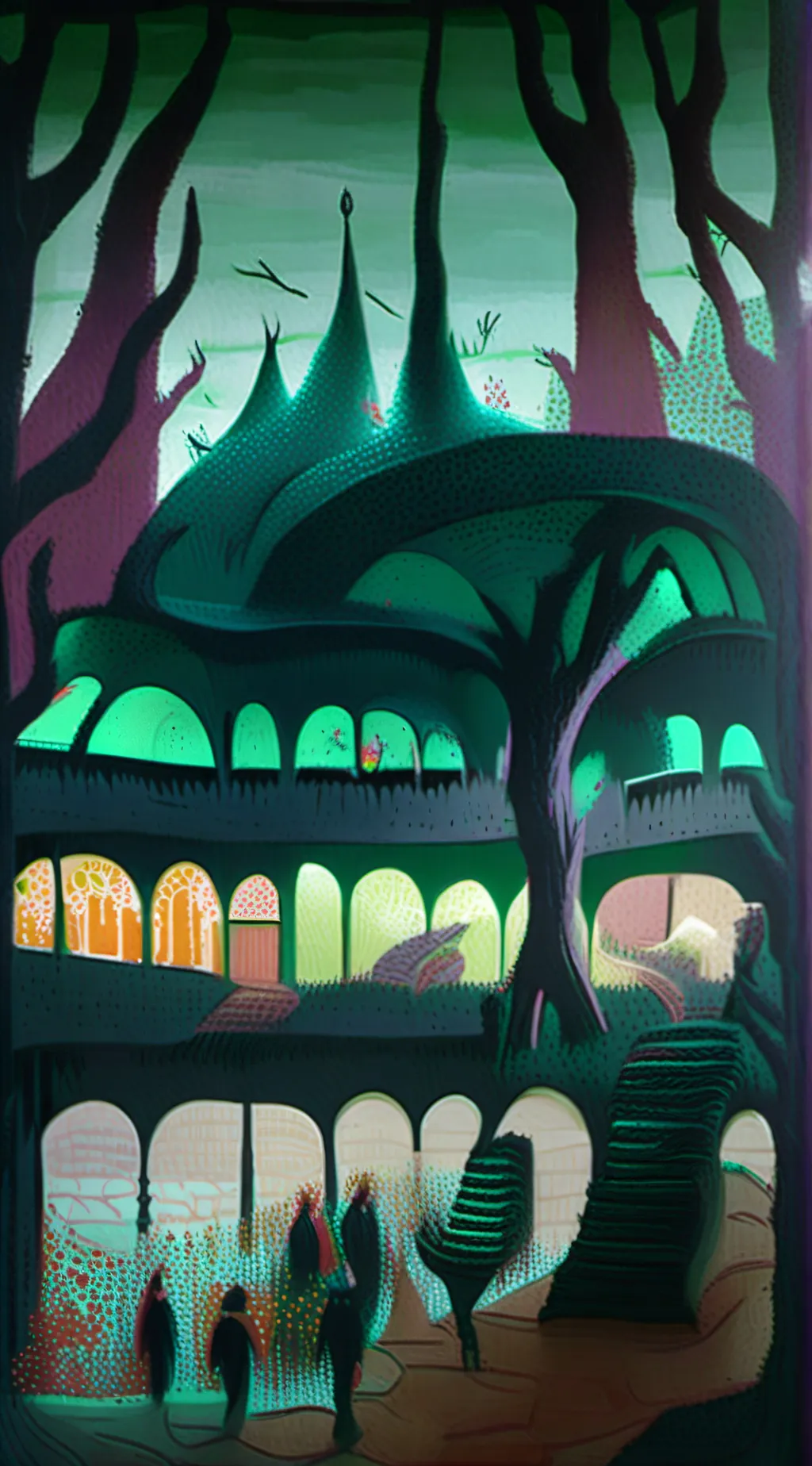 ai character: Mystery Inc. react background