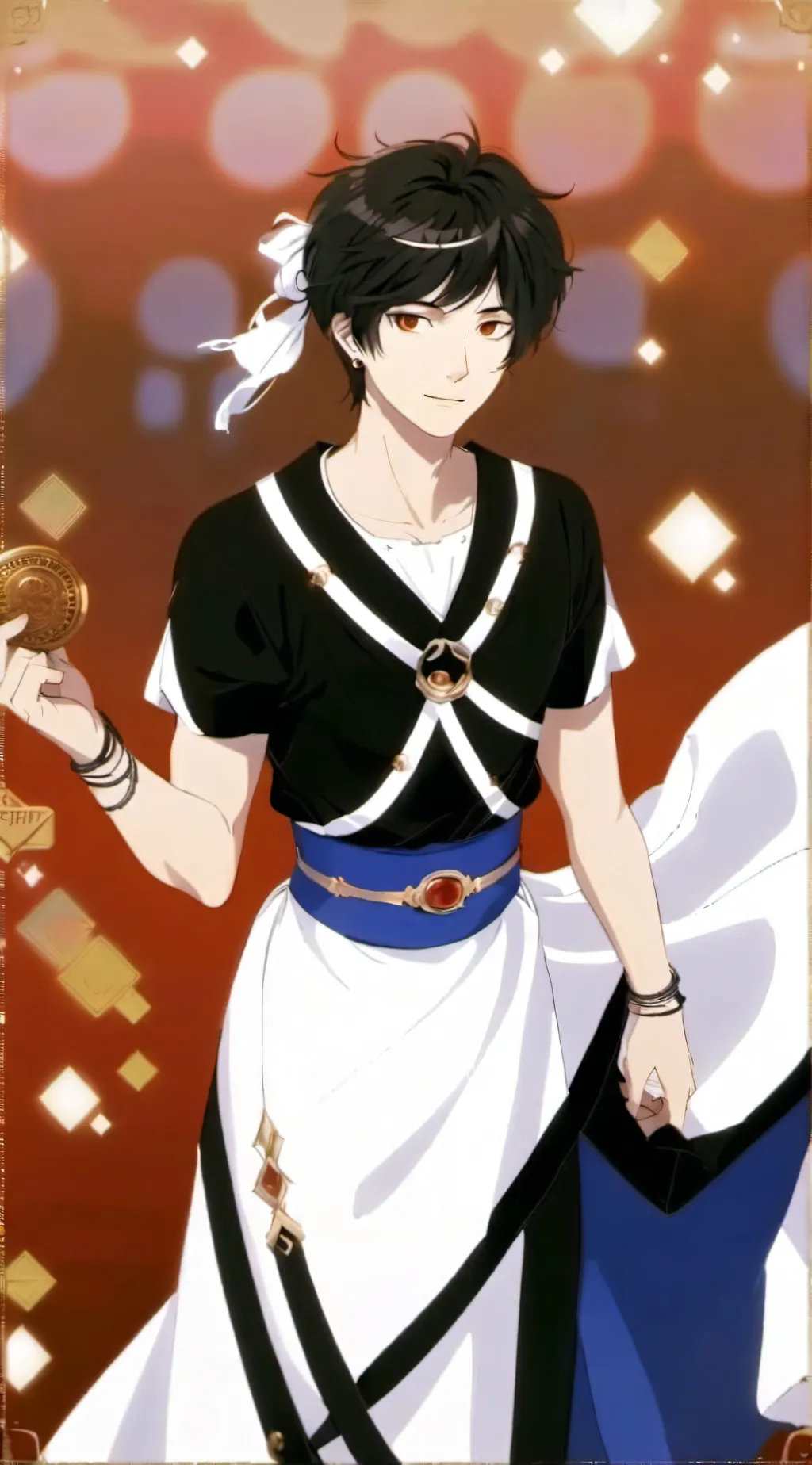 ai character: Straw hats background