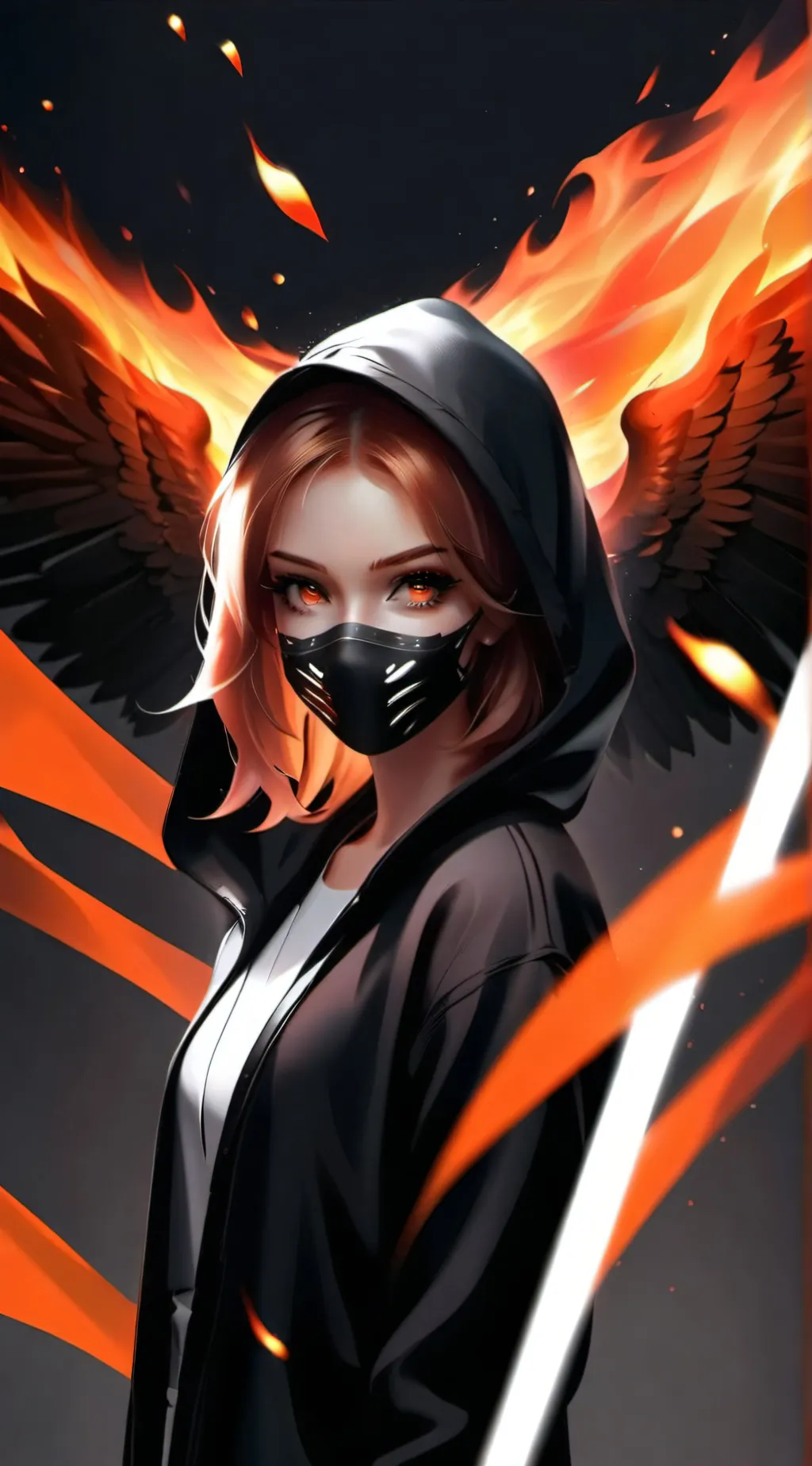 ai character: Fleam background