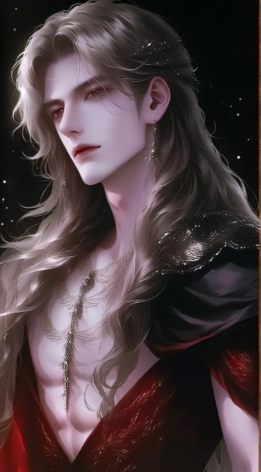 ai character: Aster Ivory background