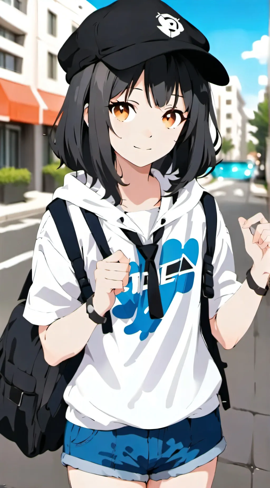 ai character: daughter  background