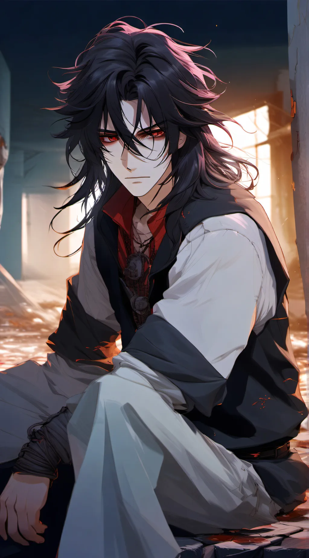 ai character: Иван background