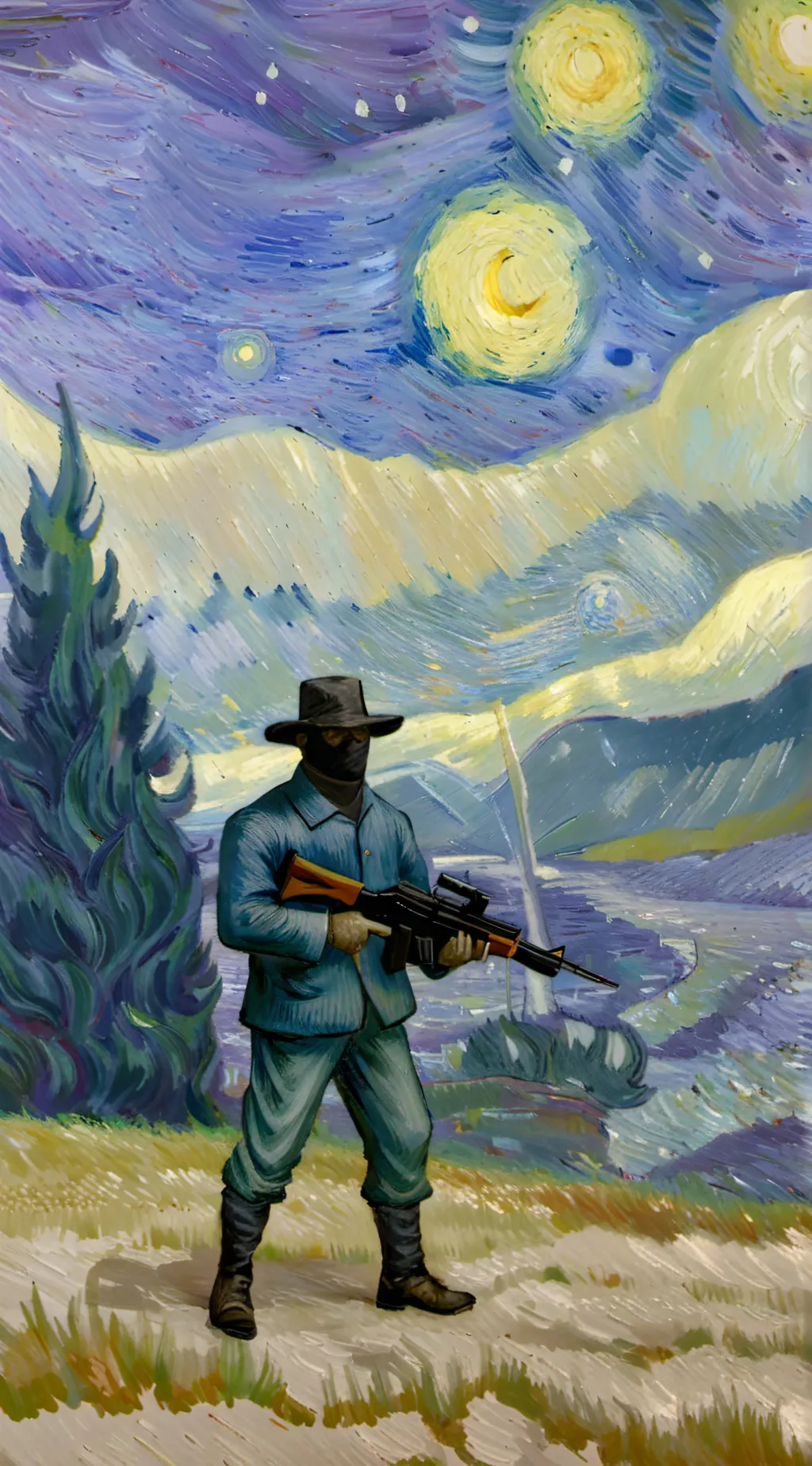 ai character: Girls with balls background