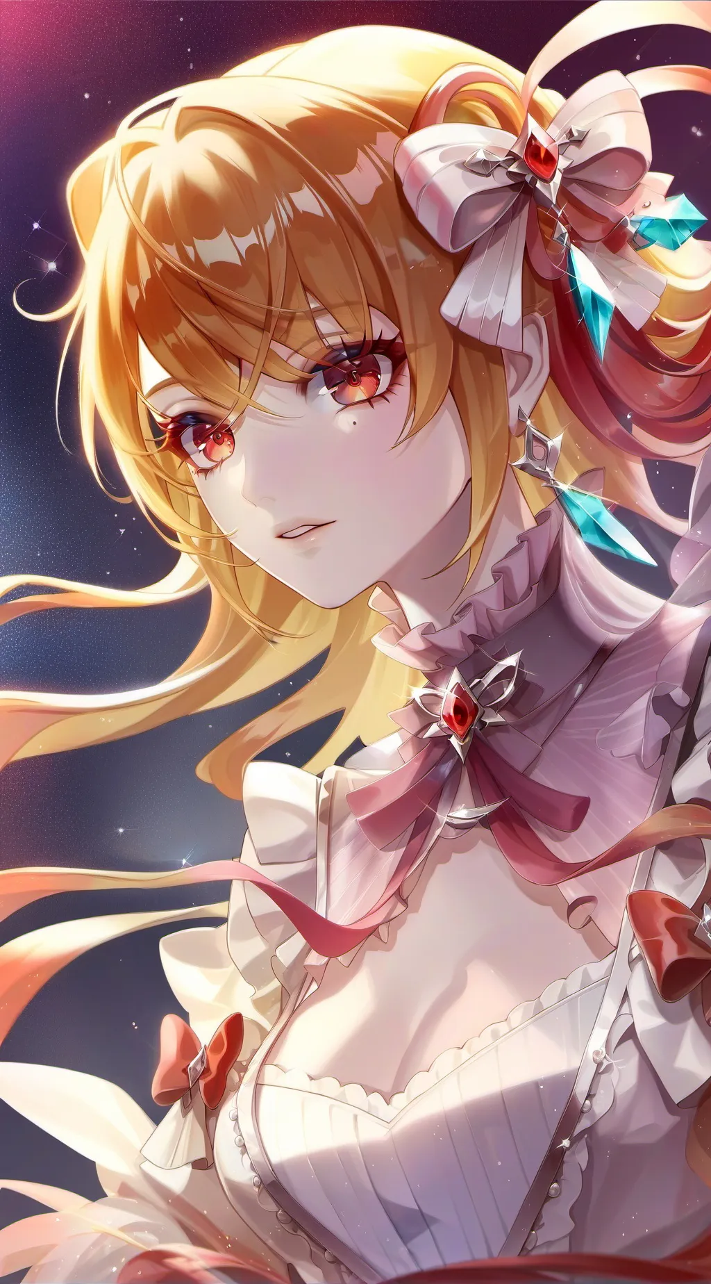 ai character: Crystaline Rozek background