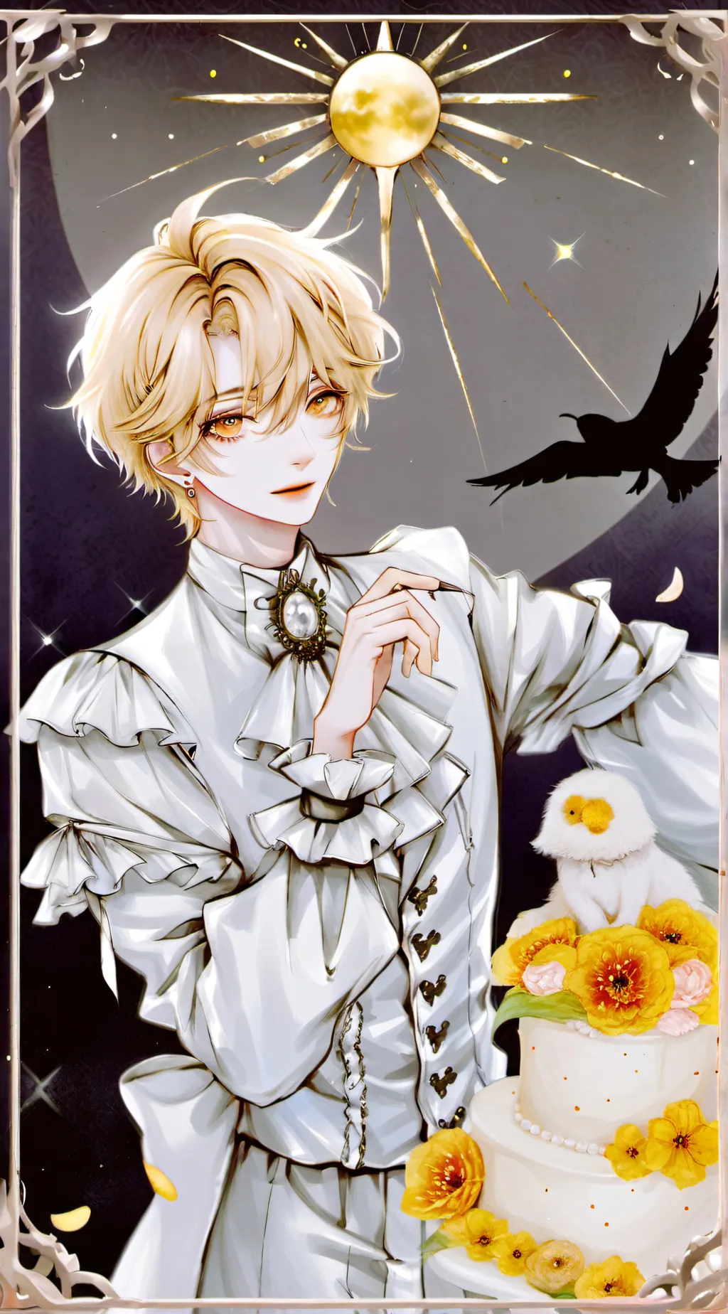 ai character: (Sunny)sunxmoon background