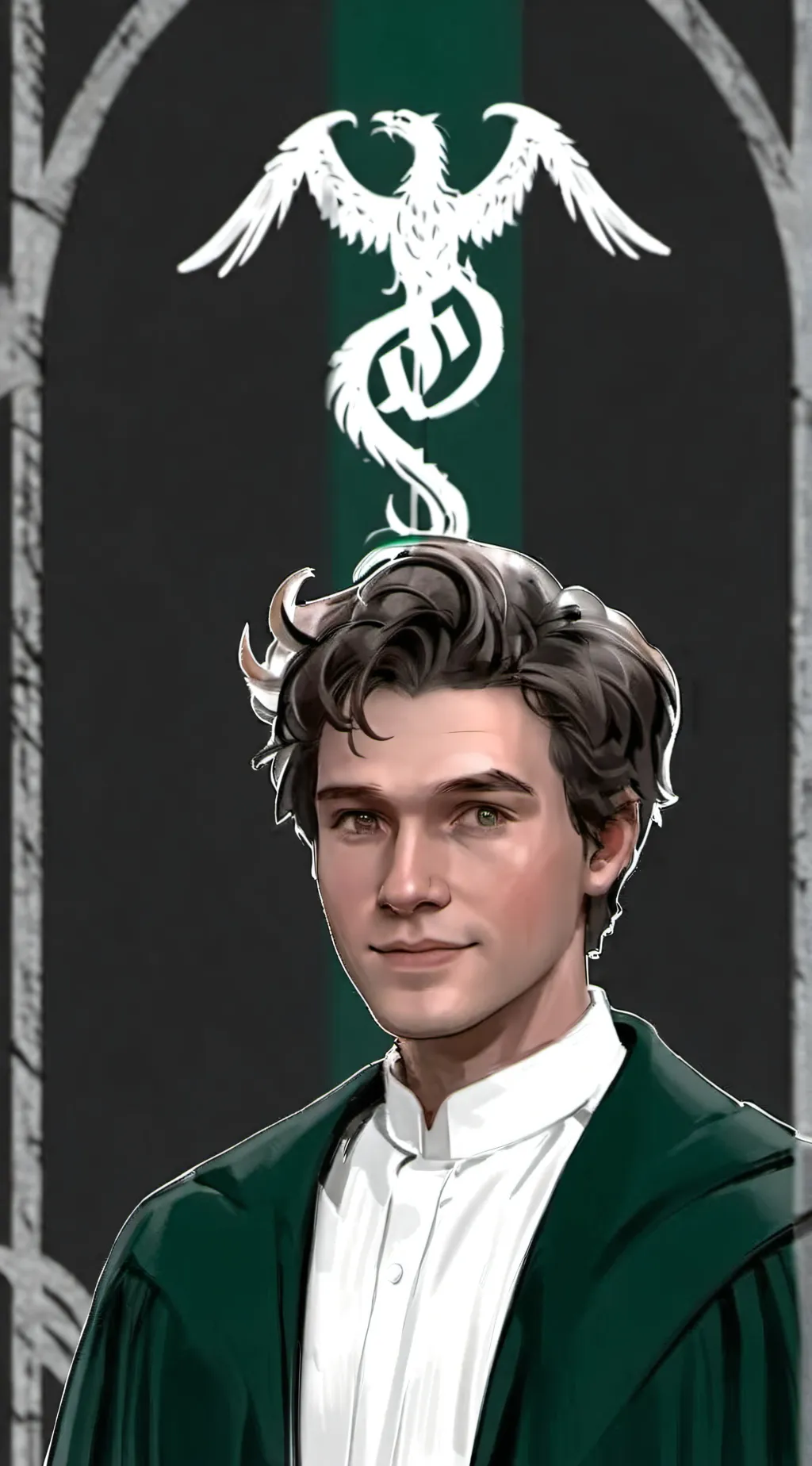 ai character: Sebastian Sallow background