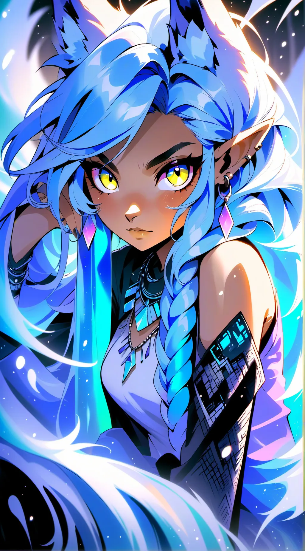 ai character: Wolf Link background