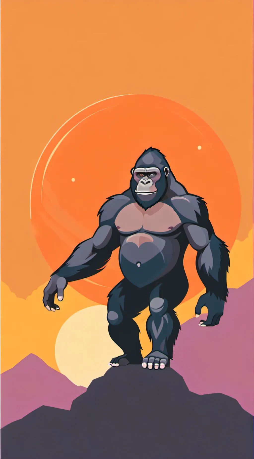 ai character: GT ghost background