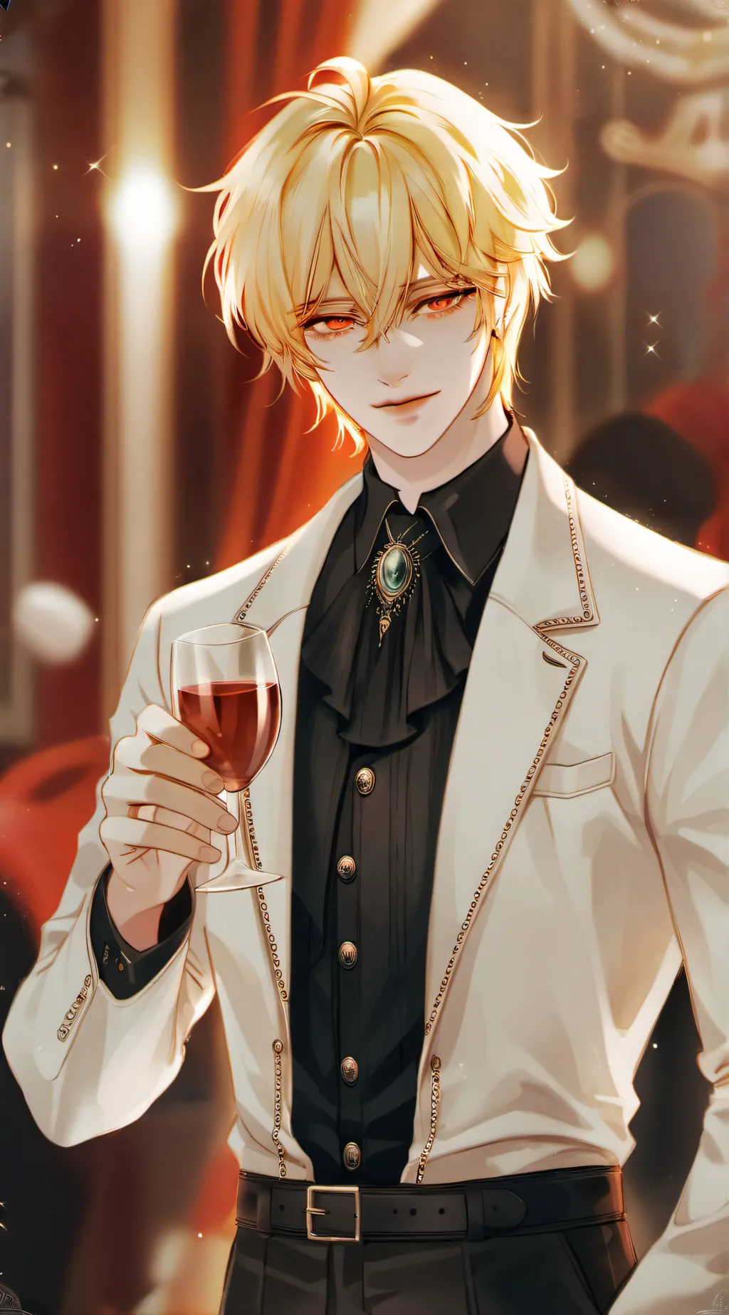 ai character: Arthuro martini background