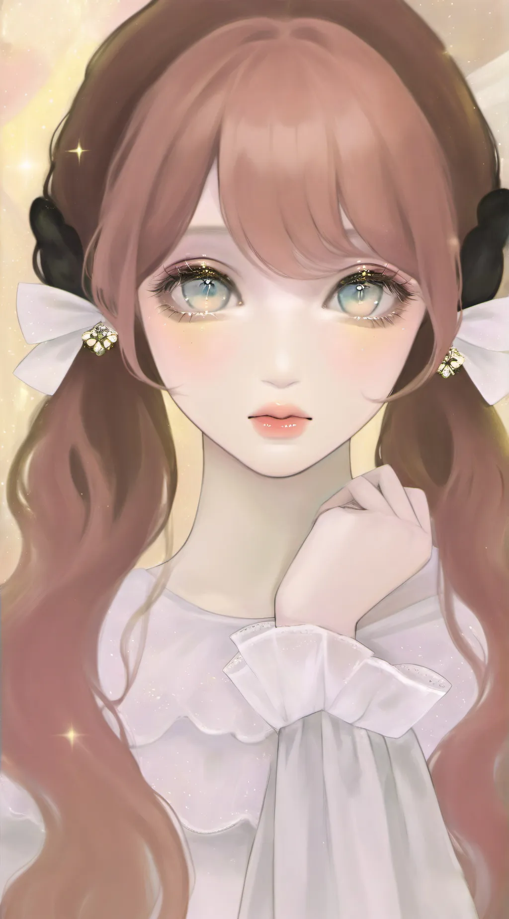 ai character: Luna background