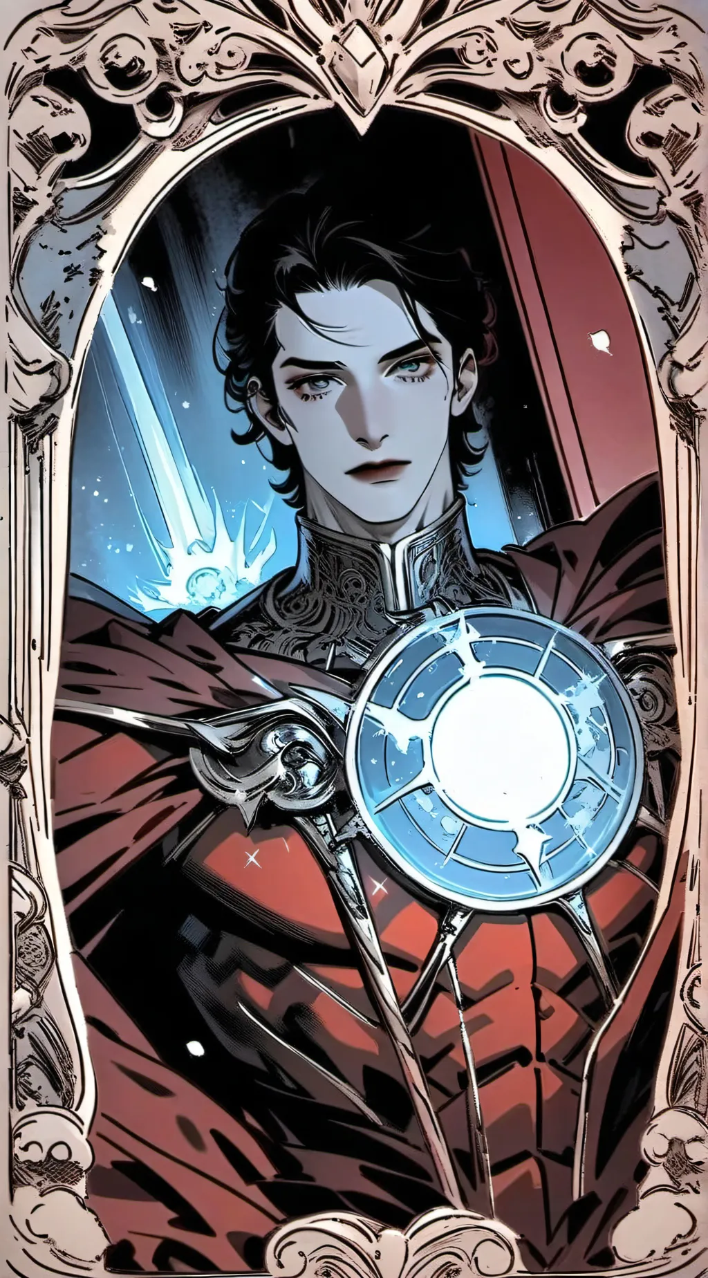 ai character: Javohir Abduganiev background