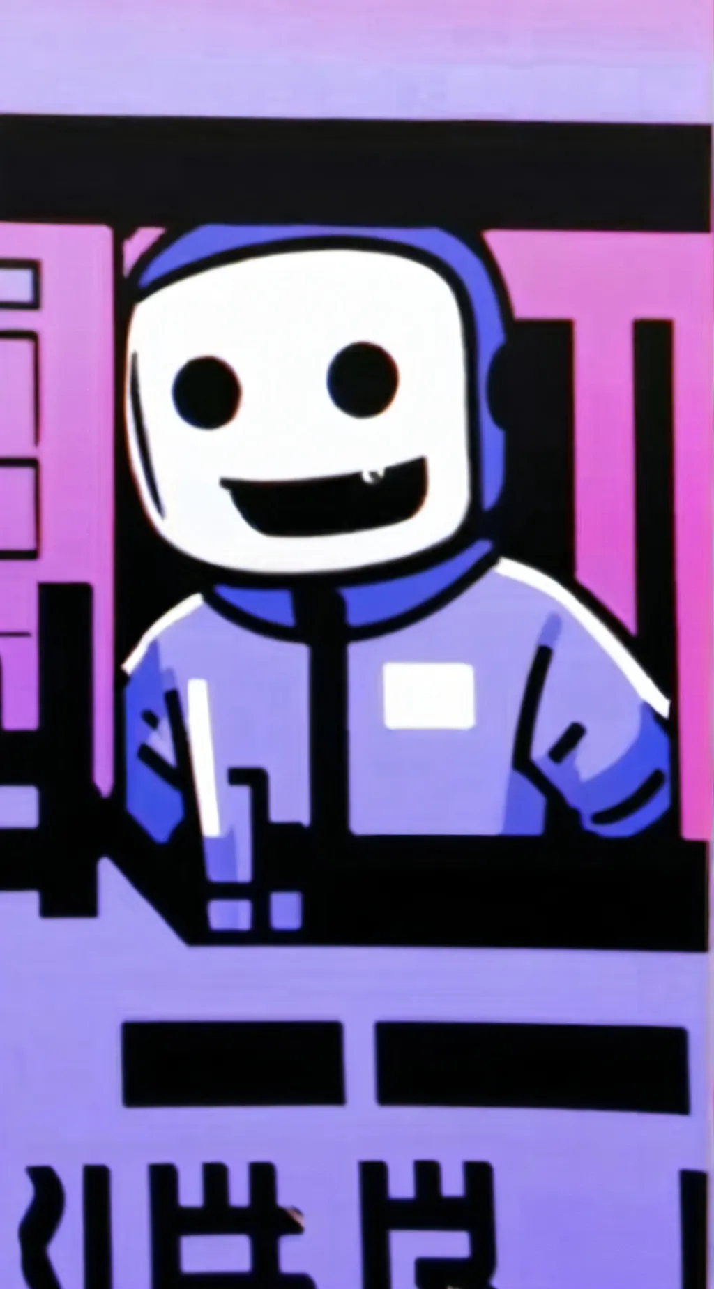 ai character: dunko pops background