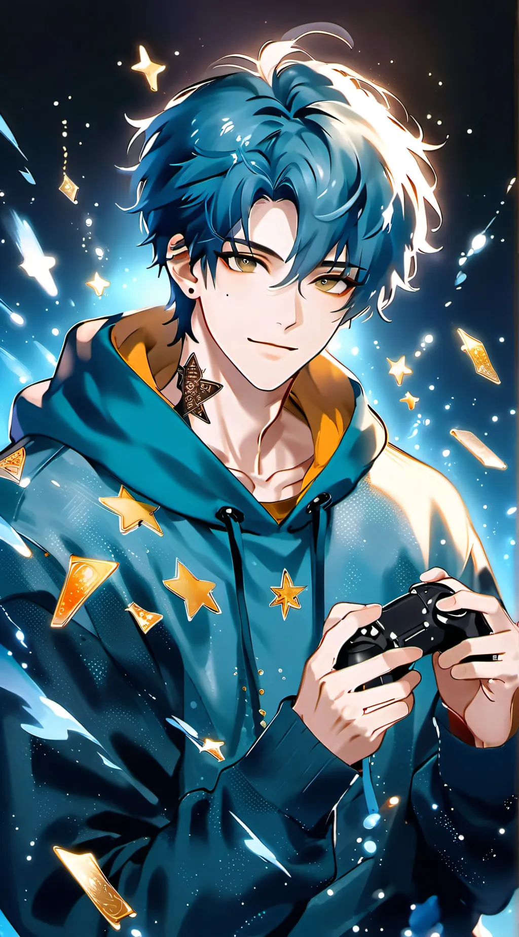 ai character: theo background