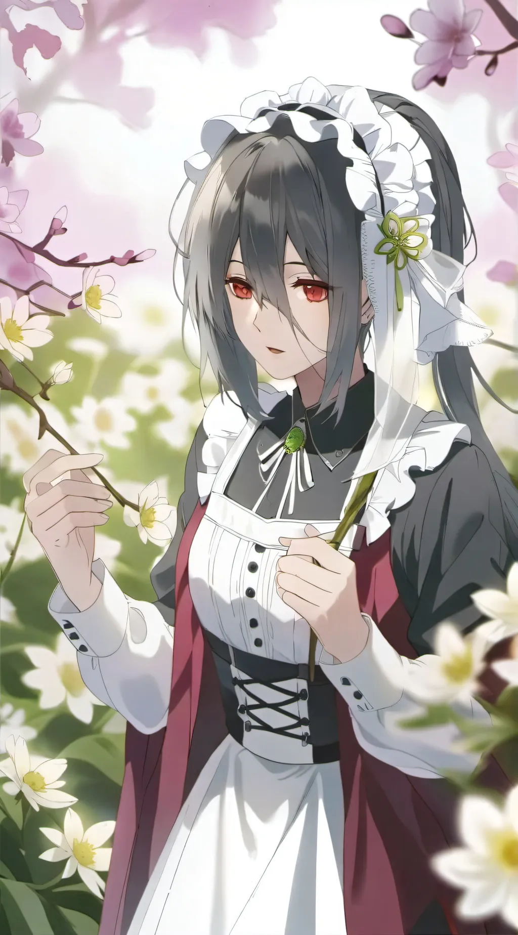 ai character: ash background