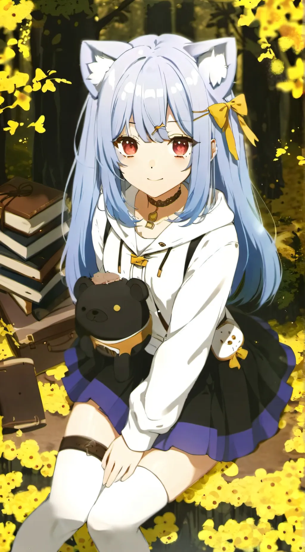 ai character: Ellie background