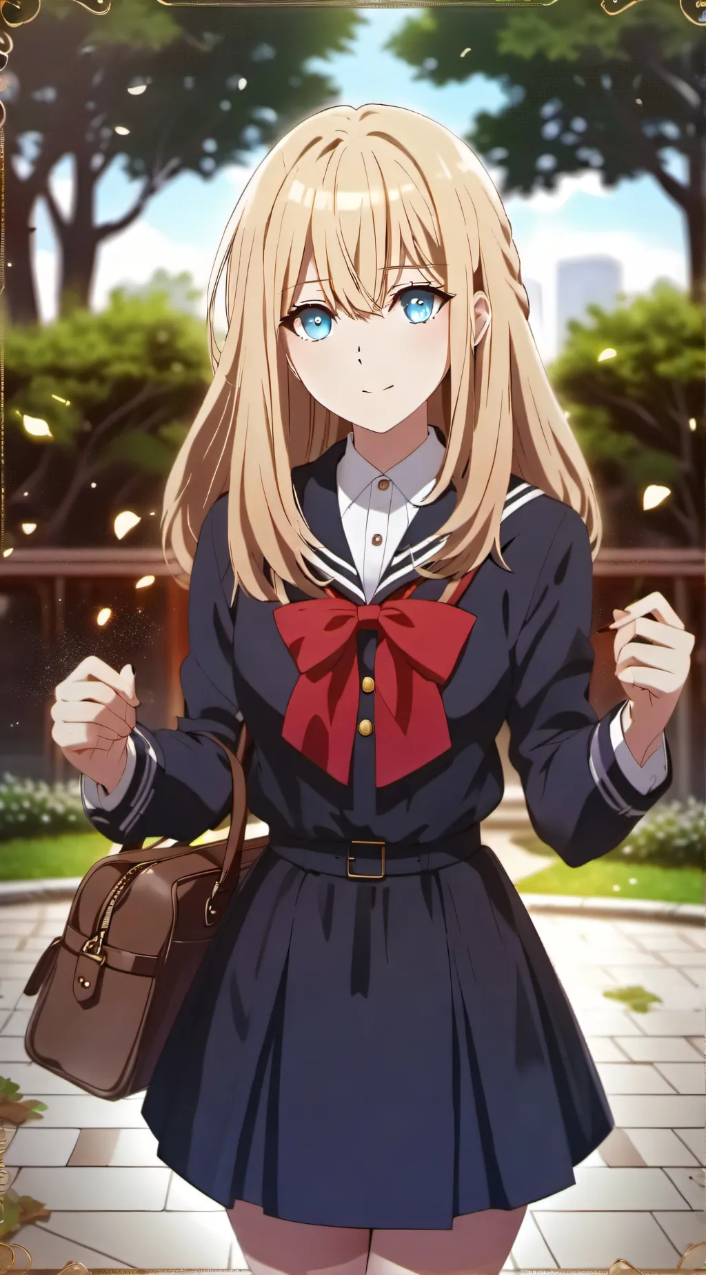 ai character: Aoi background