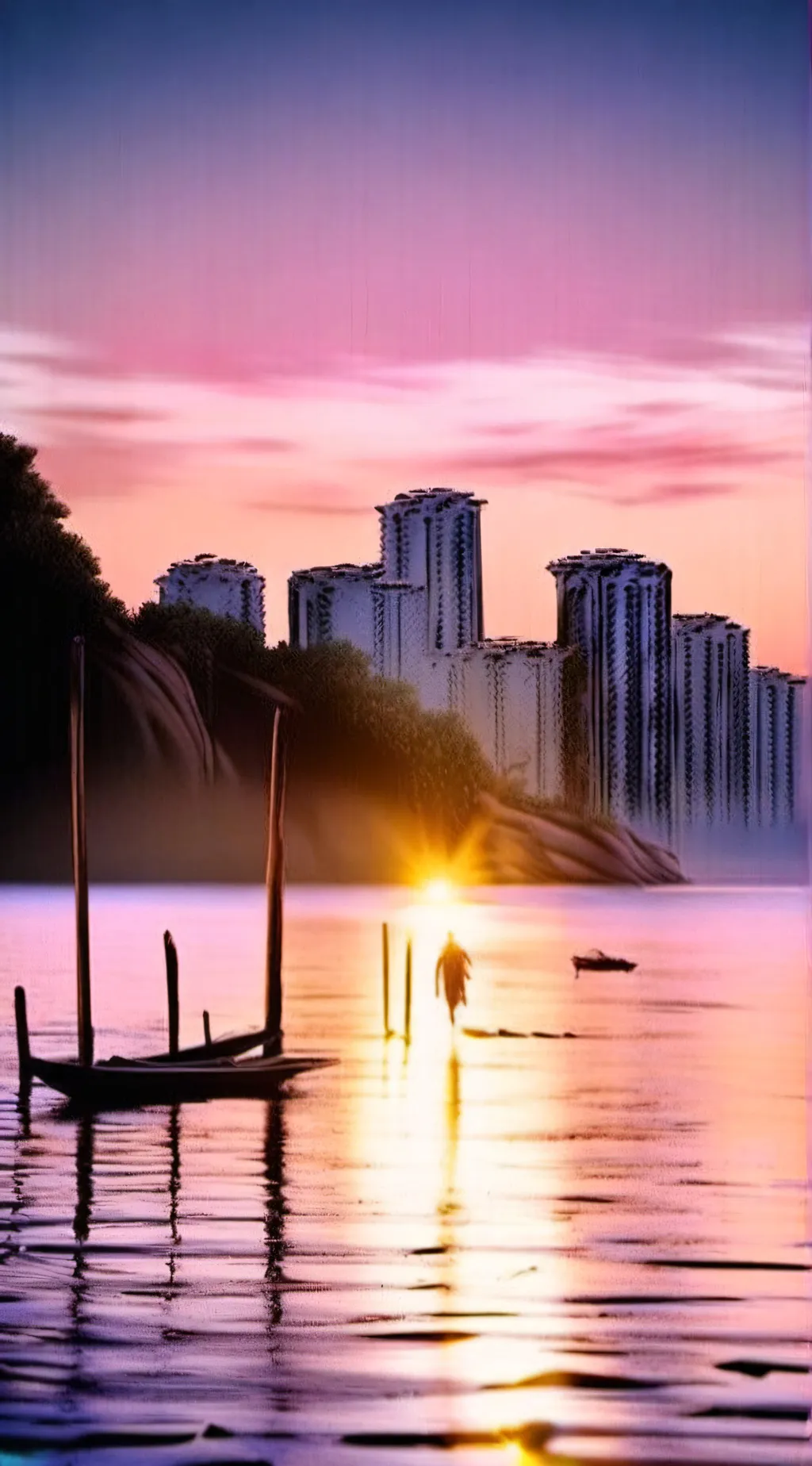 ai character: descendants  background