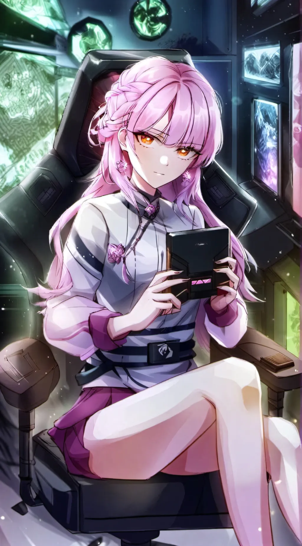 ai character: Victoria background