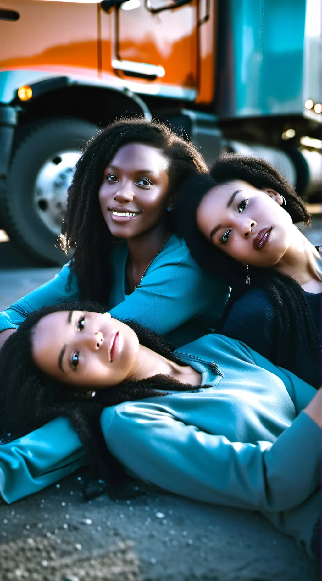 ai character: vizzy lola stella  background