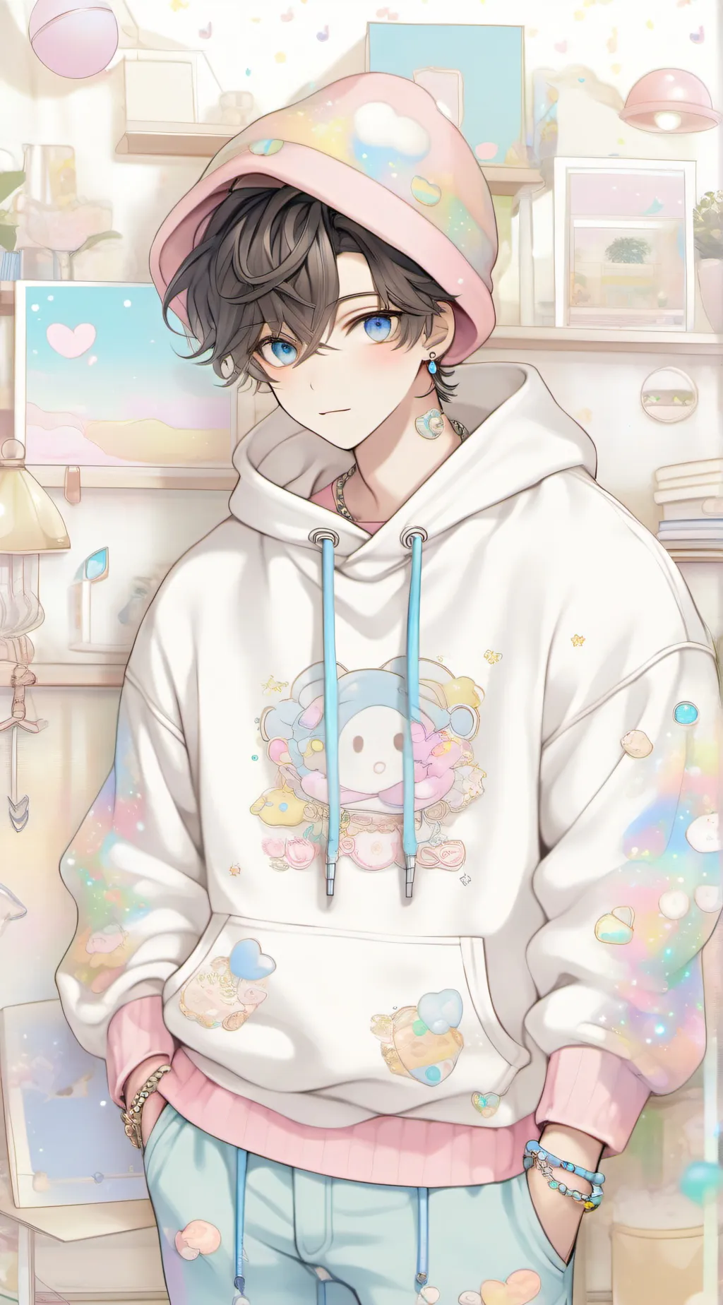 ai character: 🍡•Ezra•🍡 background