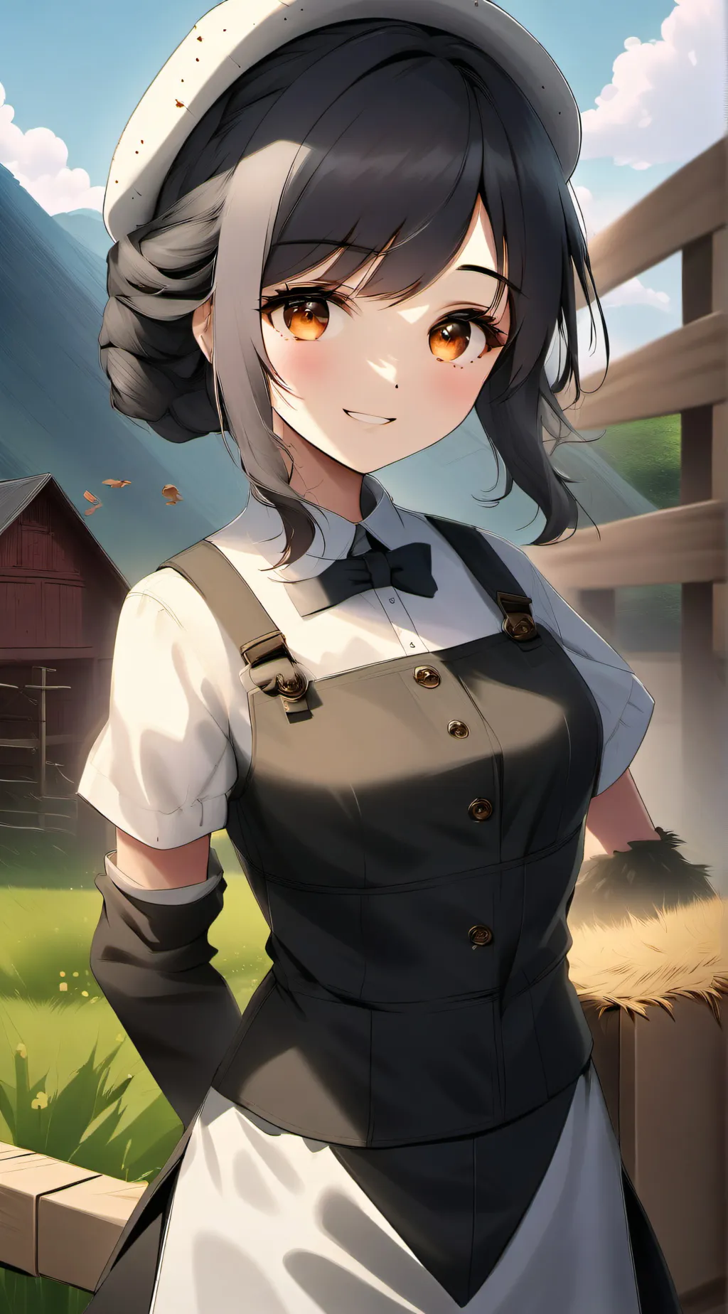 ai character: Peggy  background