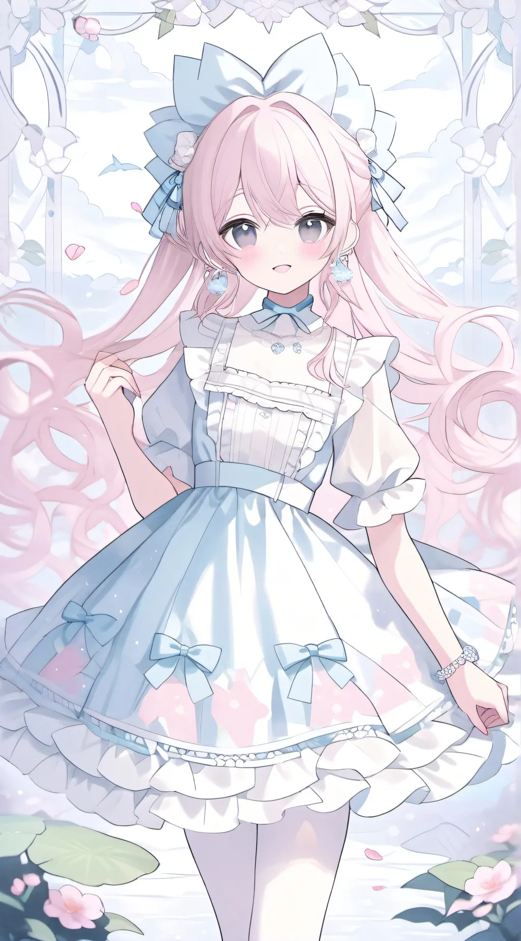 ai character: lily background
