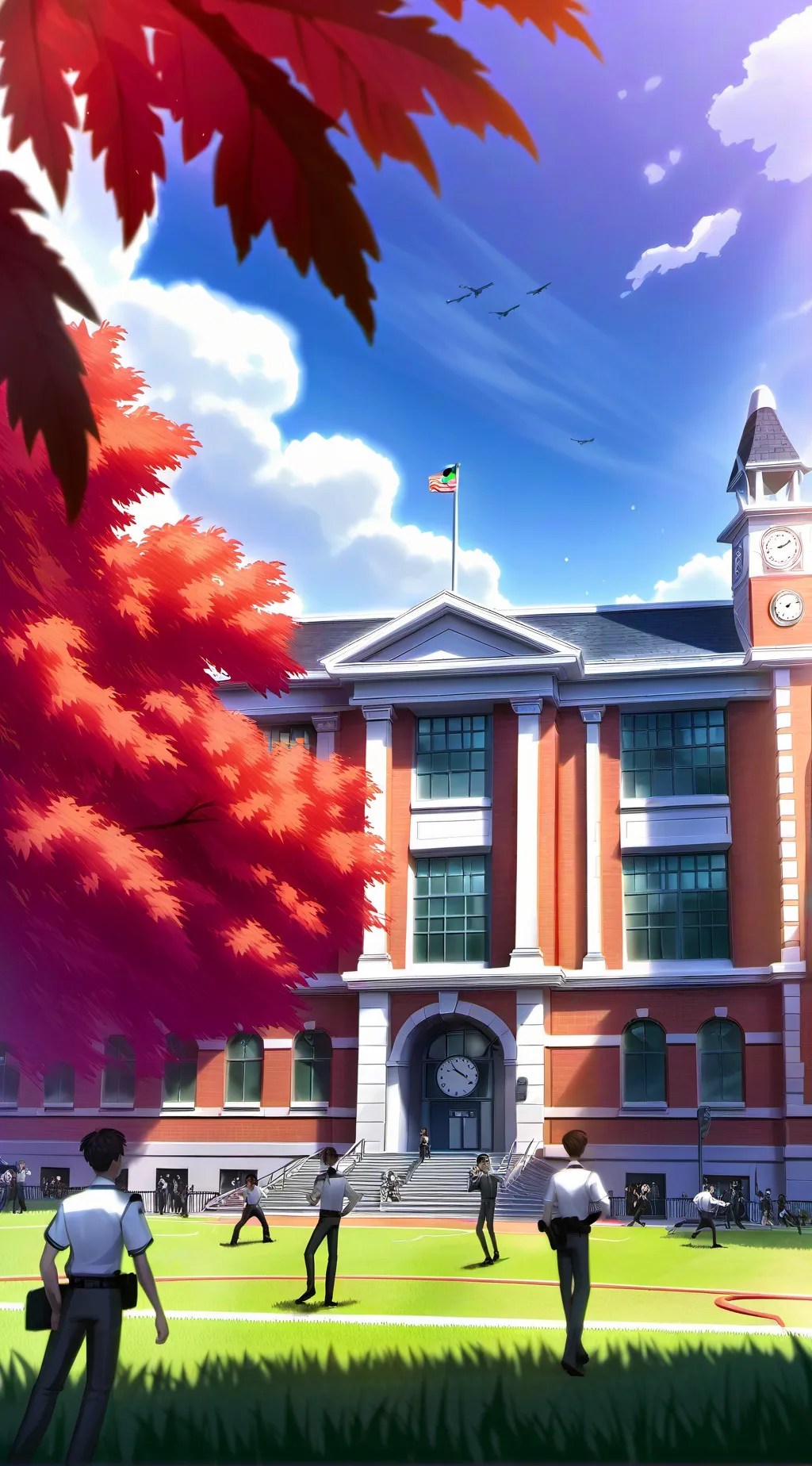 ai character: Kenes School. background