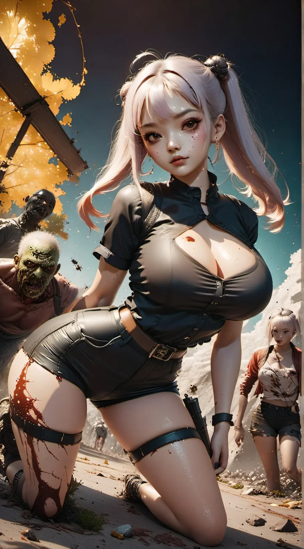 ai character: Coru  background