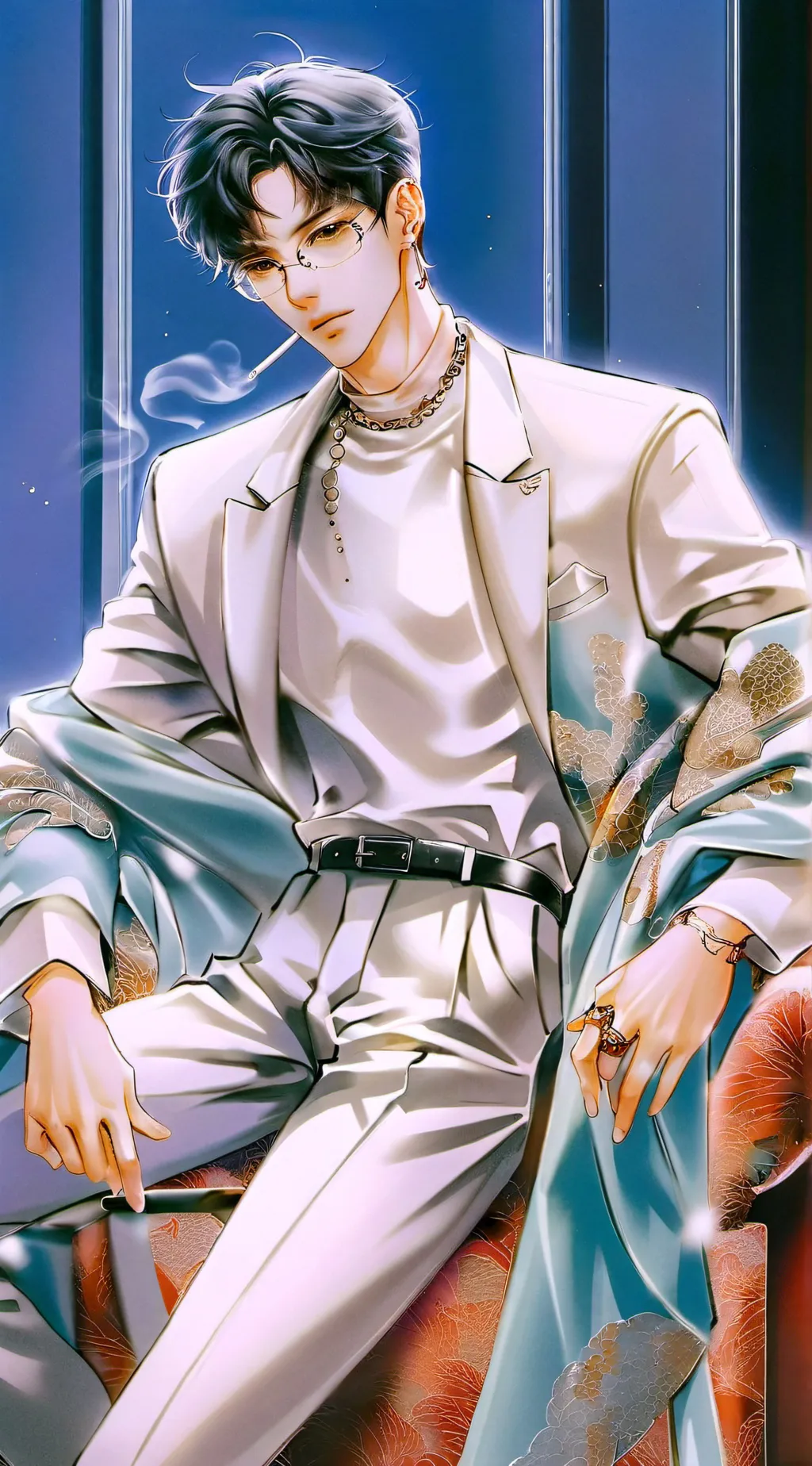 ai character: Haku Xui background