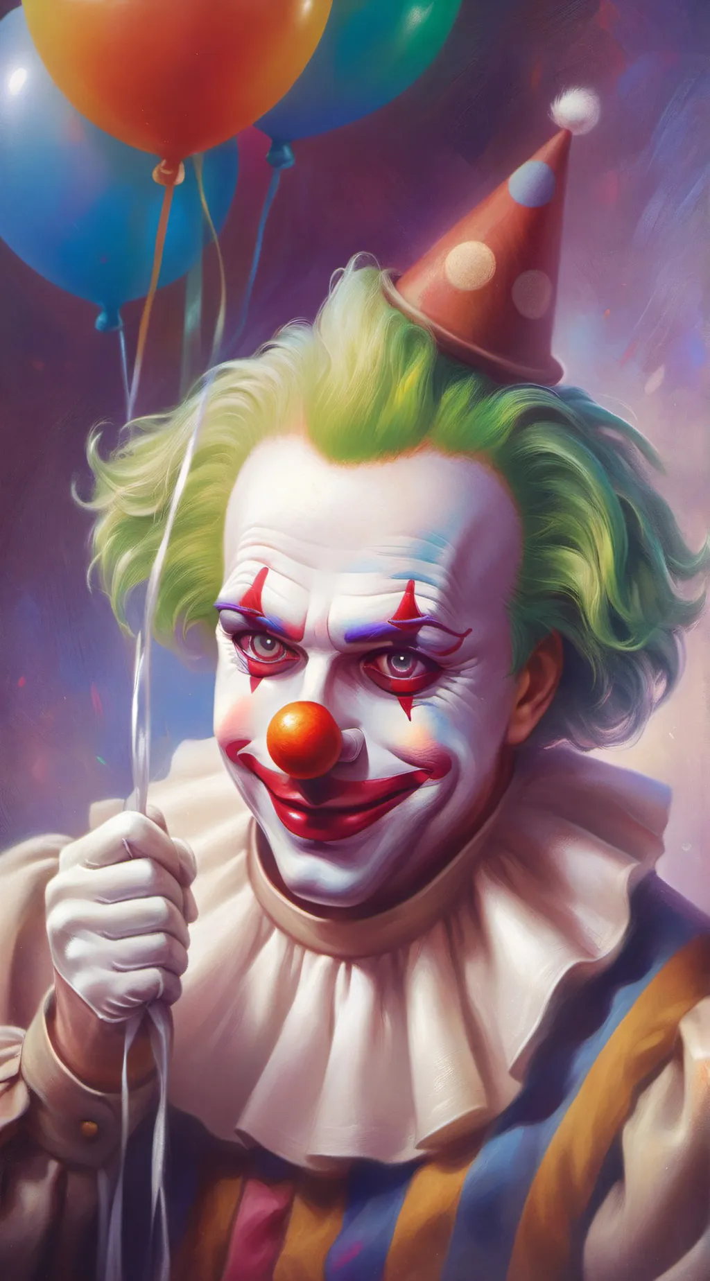 ai character: the evertown clown background